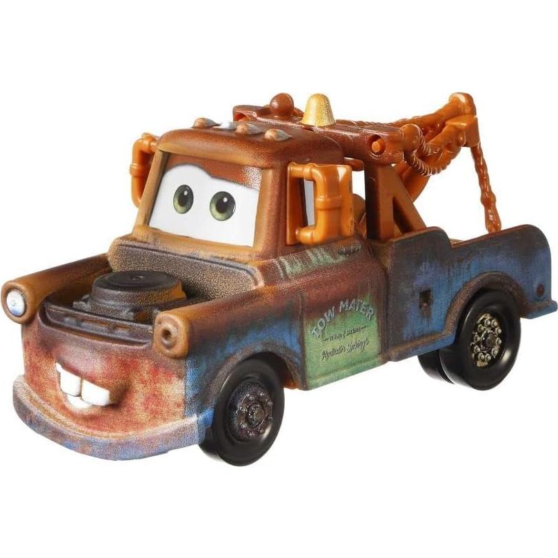 Coche de Metal Disney Cars Mater 1:55 Detalles Realistas