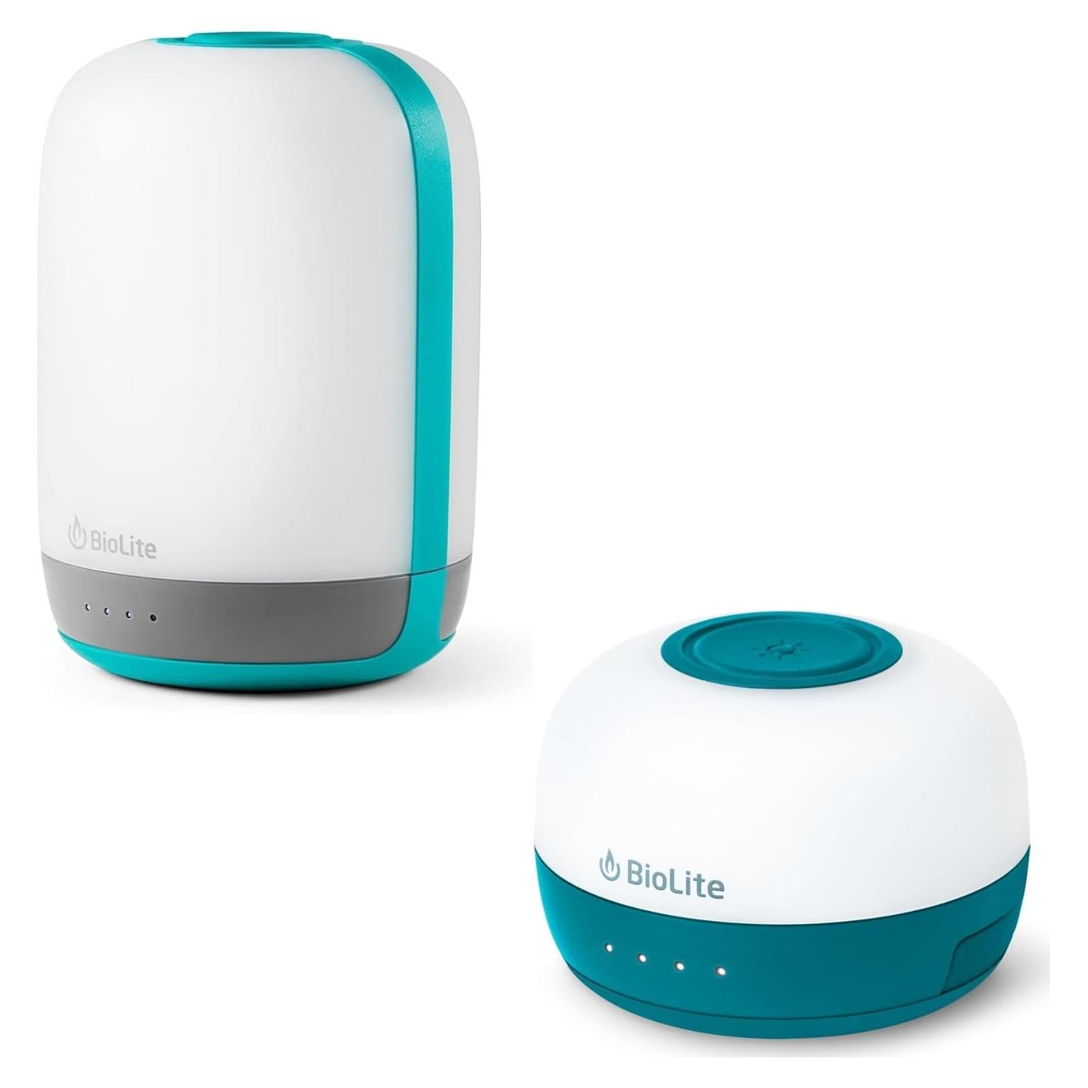 Linterna Recargable BioLite Alpenglow 500 y Mini 150 Lúmenes