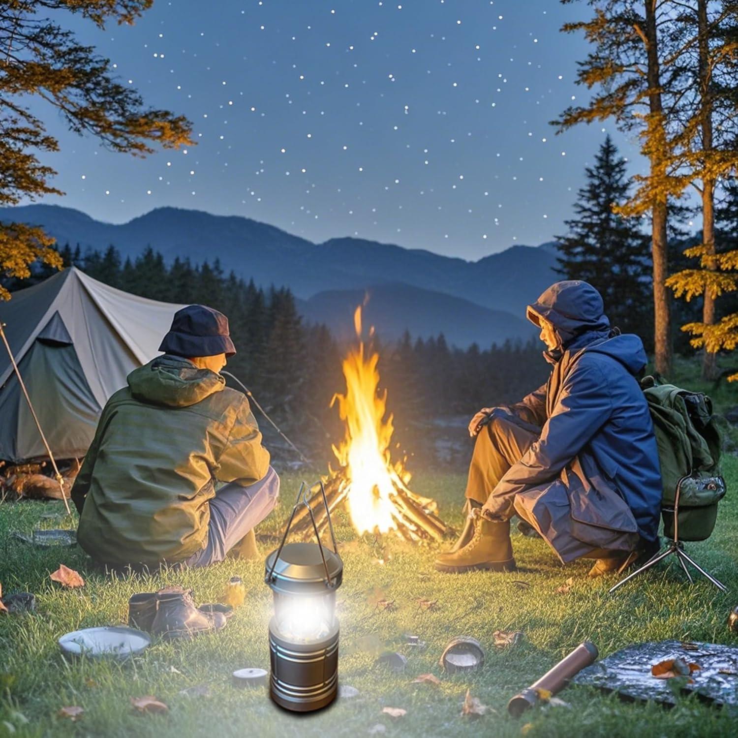 Paquete de 4 Linternas LED ZYUNMALL para Camping y Emergencias