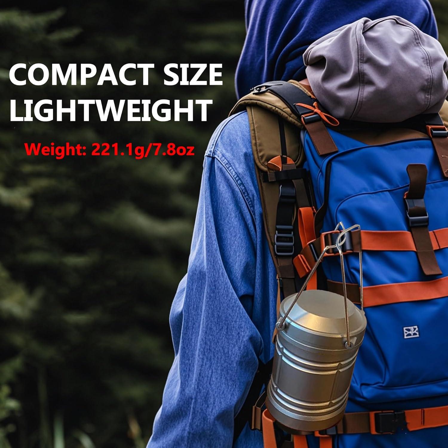 Paquete de 4 Linternas LED ZYUNMALL para Camping y Emergencias