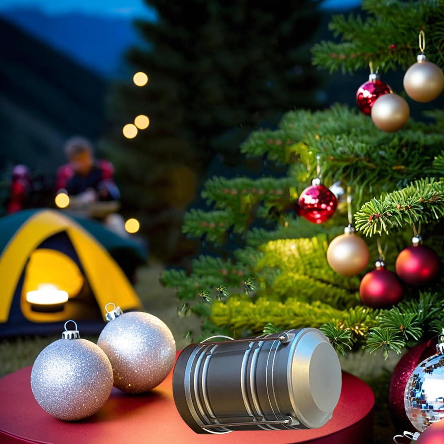 Paquete de 4 Linternas LED ZYUNMALL para Camping y Emergencias