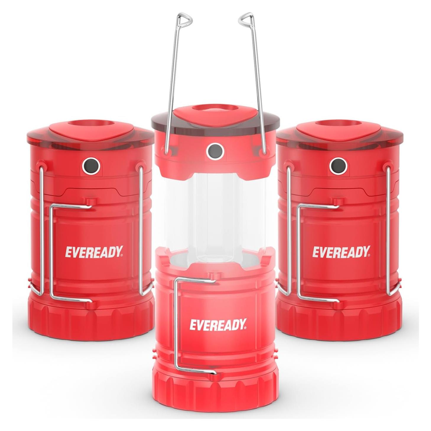 Linterna LED Plegable Eveready ALCL31 - Paquete de 3, 350 Lúmenes