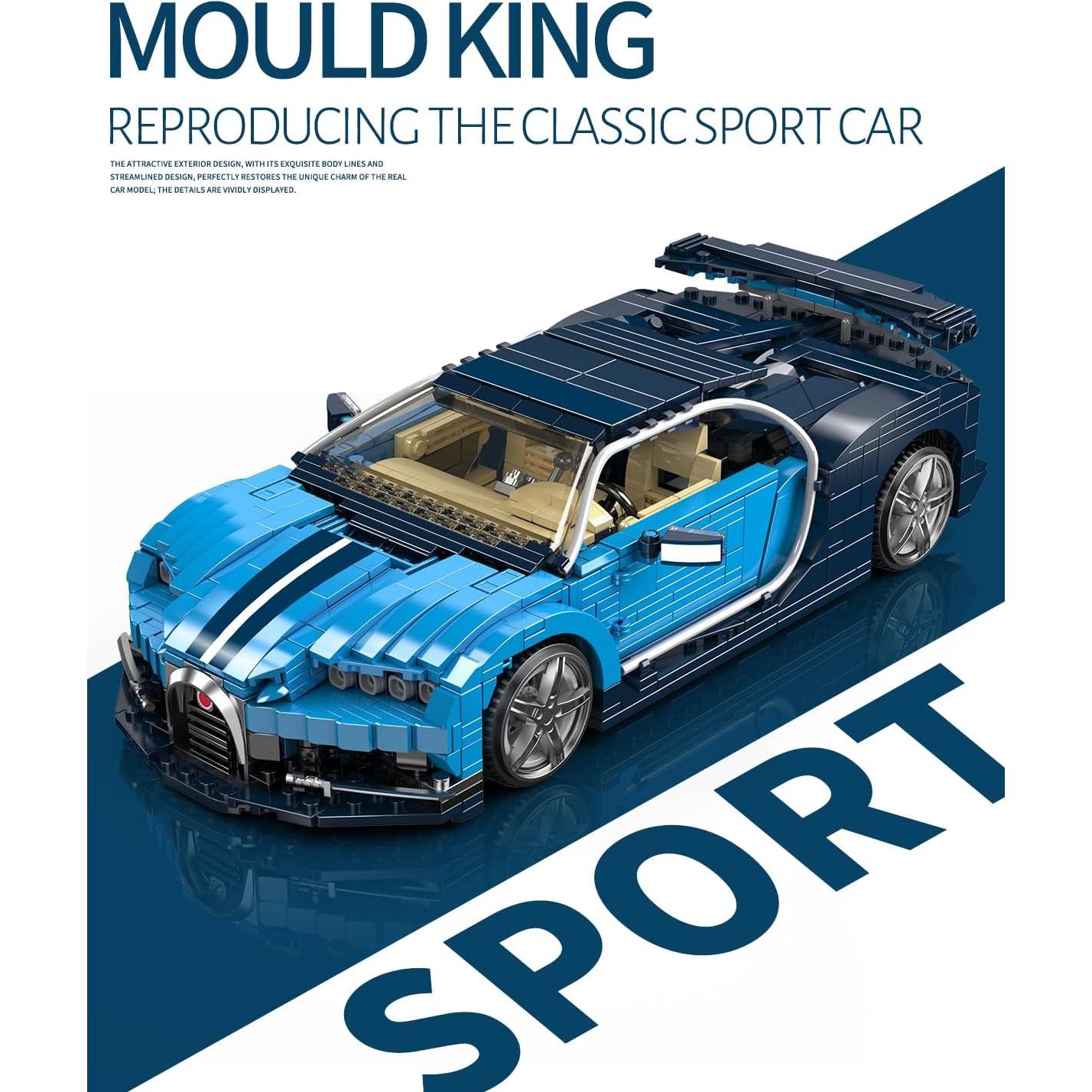 Mould King 10111 Set de Construcción de Autos Deportivos 1222 Piezas