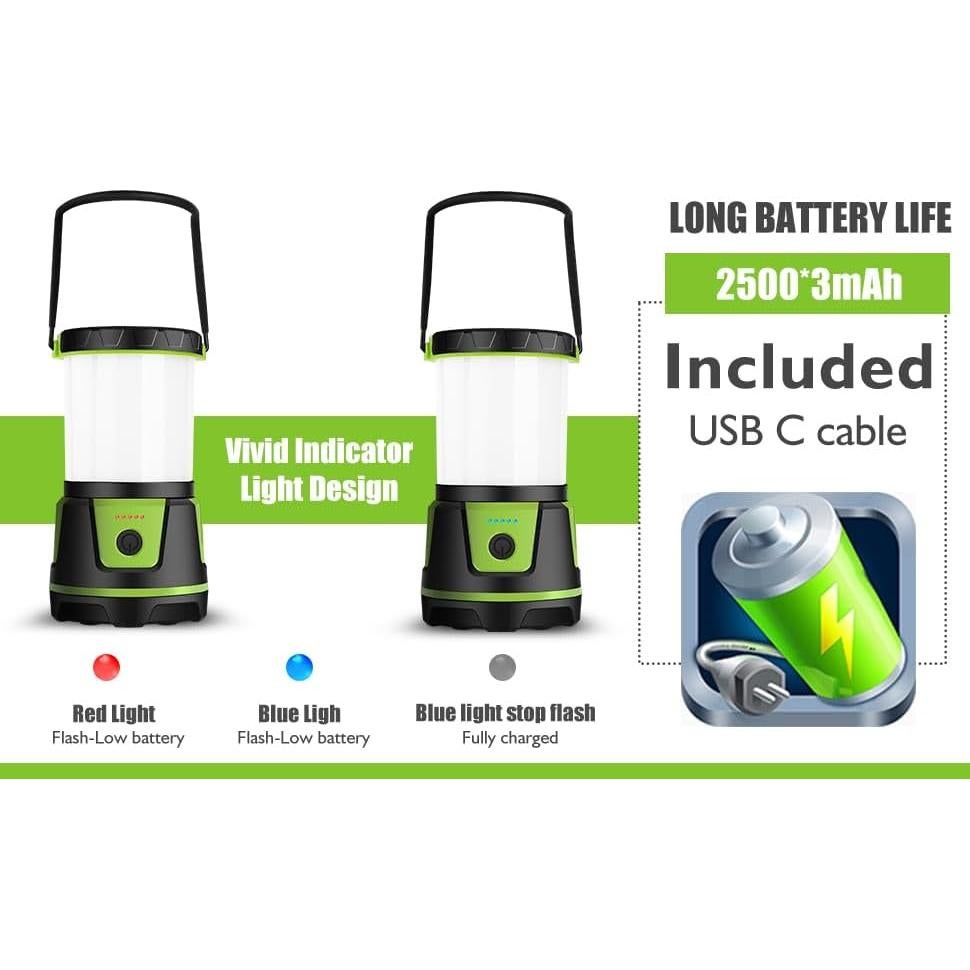 Linterna LED Recargable Cullaby 3000 Lúmenes IP54 7500mAh