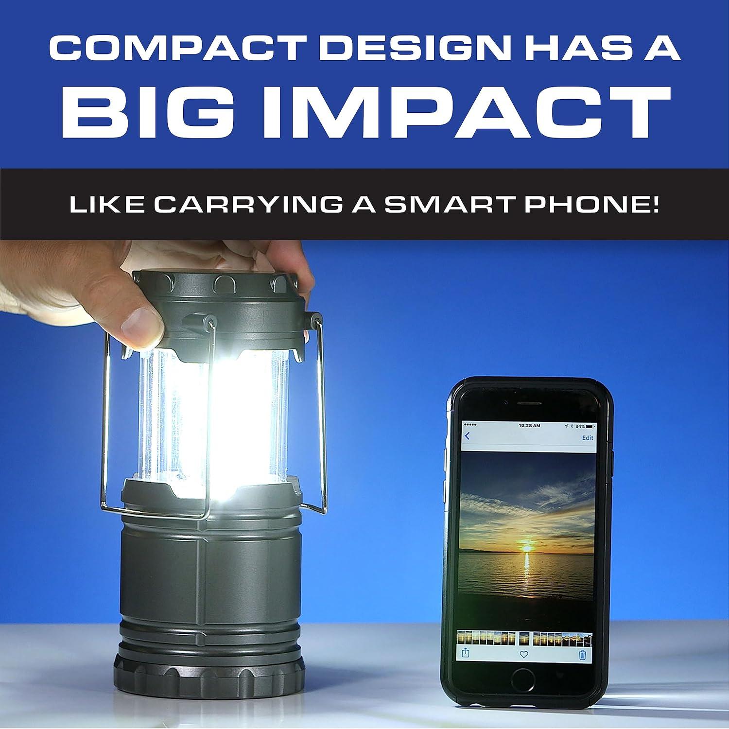 Linterna LED Plegable Bell+Howell 4 Pack 3.7 km Brillante