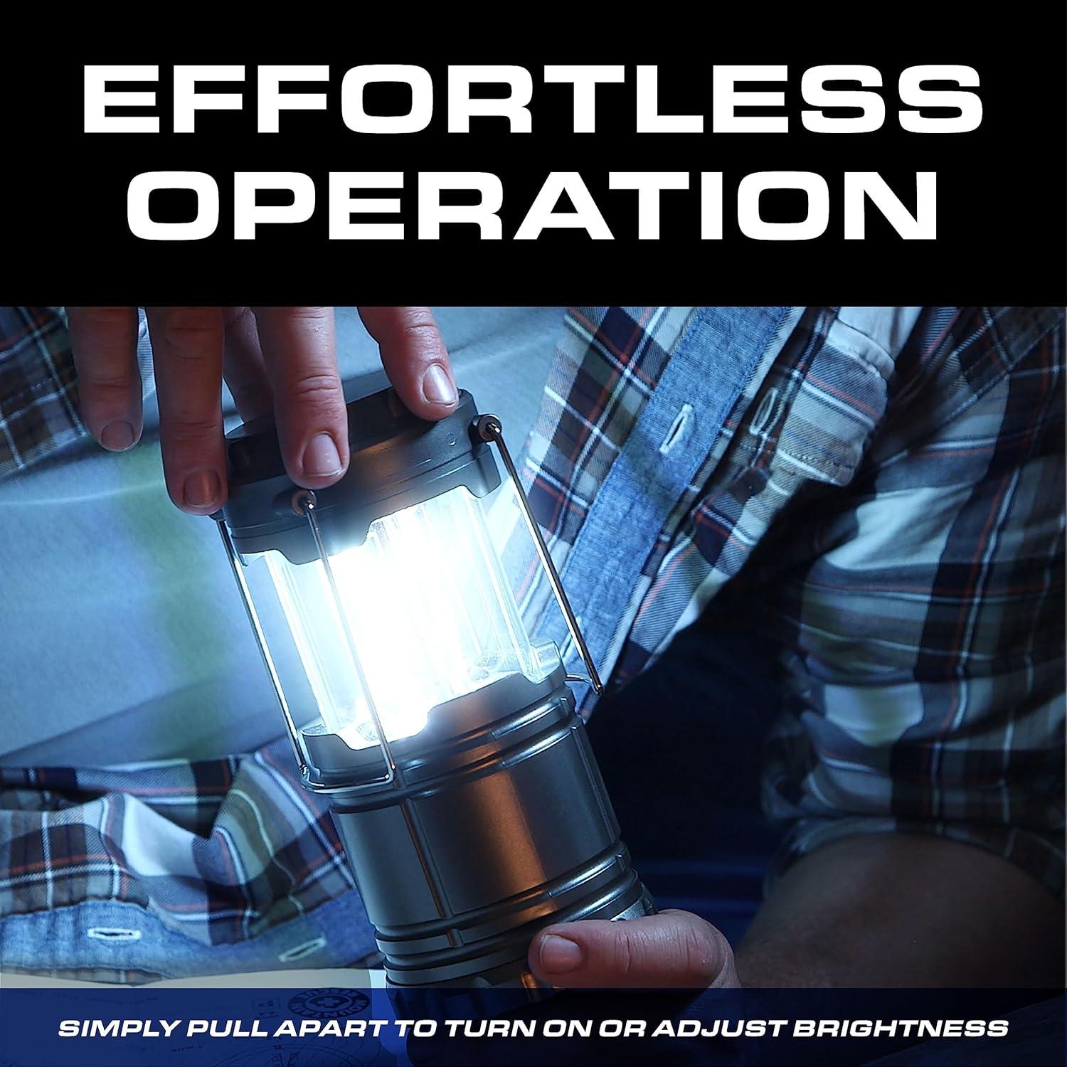 Linterna LED Plegable Bell+Howell 4 Pack 3.7 km Brillante