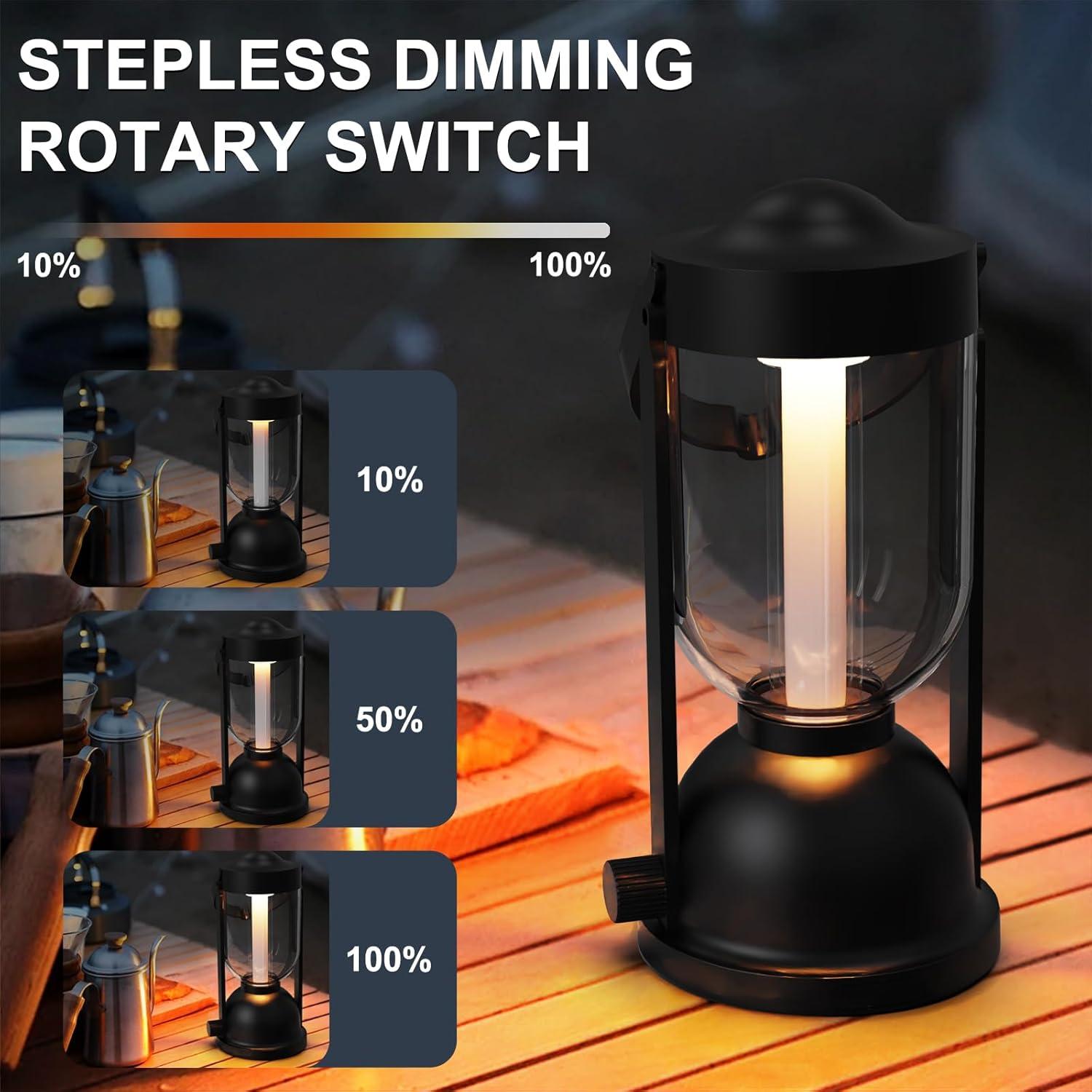 Linterna de Camping Shineled Camp-SL 2000mAh LED Regulable