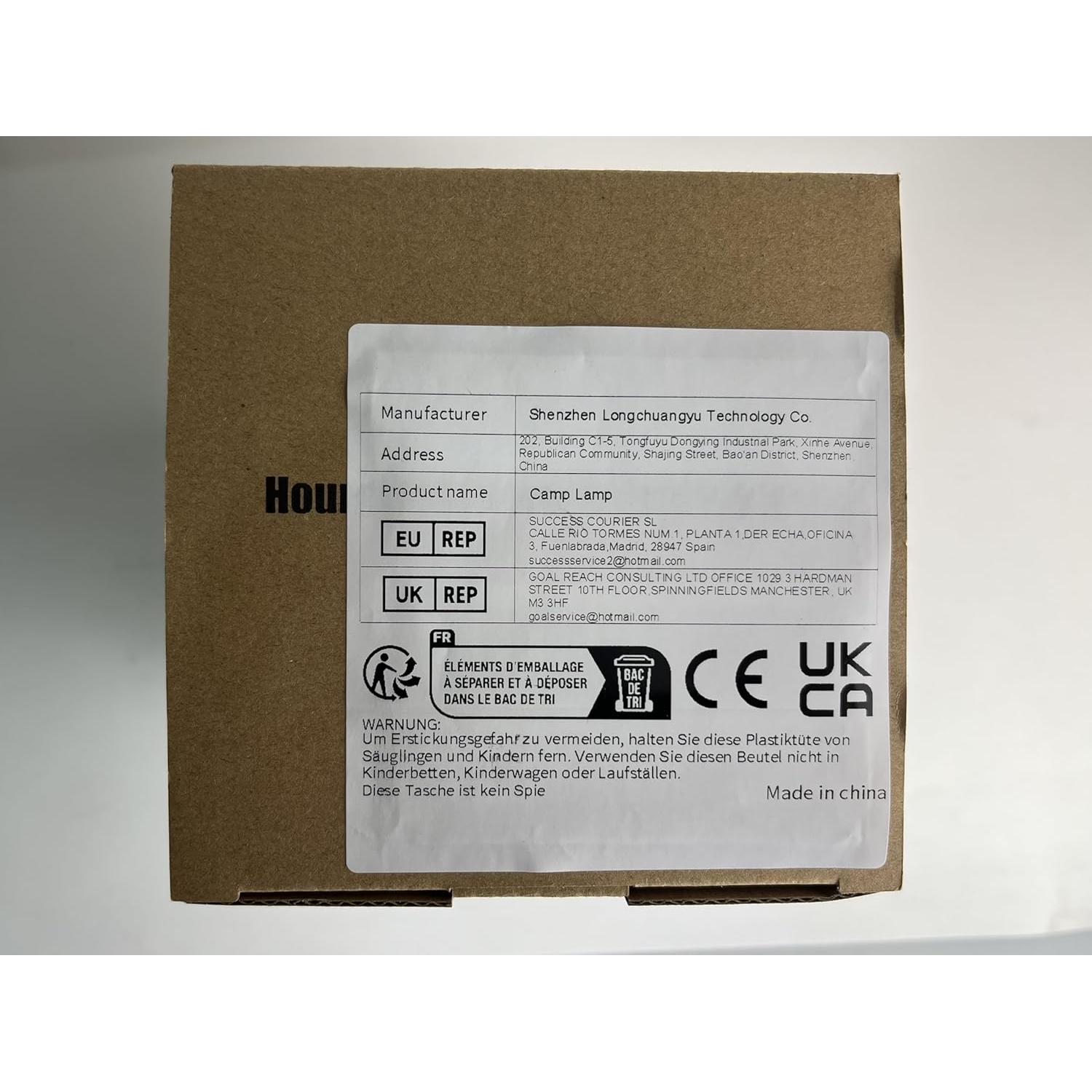 Linterna de Camping Shineled Camp-SL 2000mAh LED Regulable