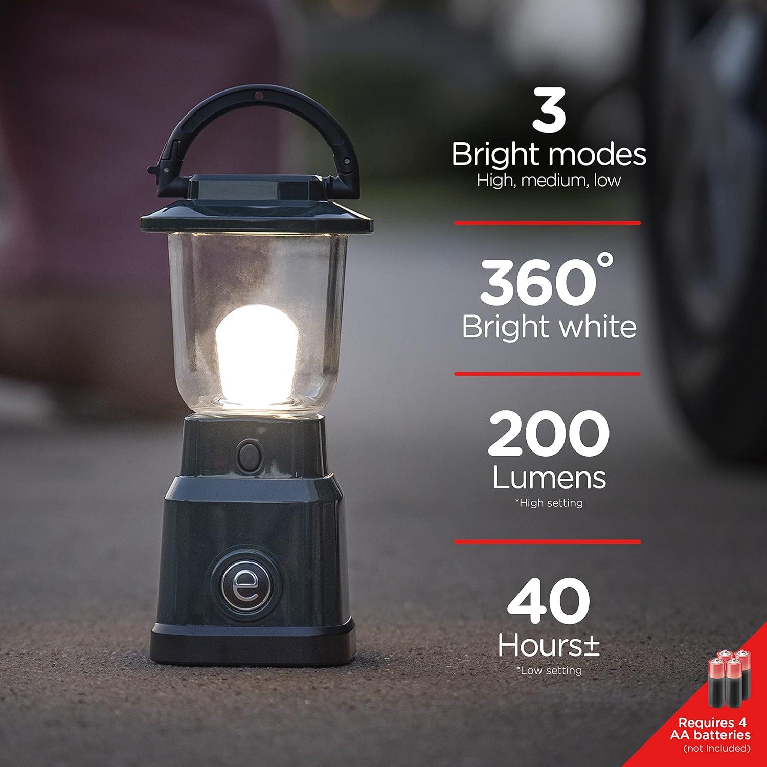 Linterna de Camping Mini LED Enbrighten 200 Lúmenes 40 Horas