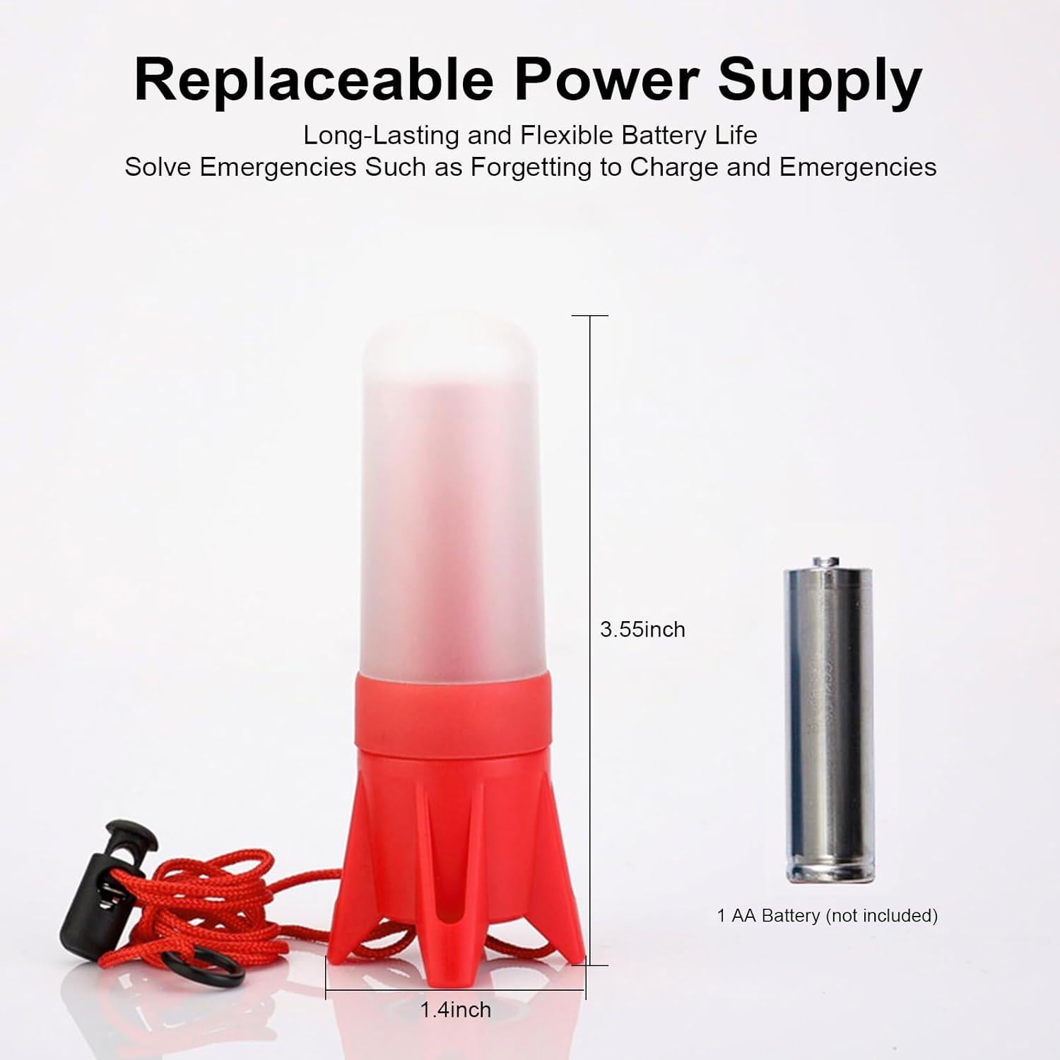 Linterna de Camping BOCPARTS Rocket03 LED Portátil 3 Modos