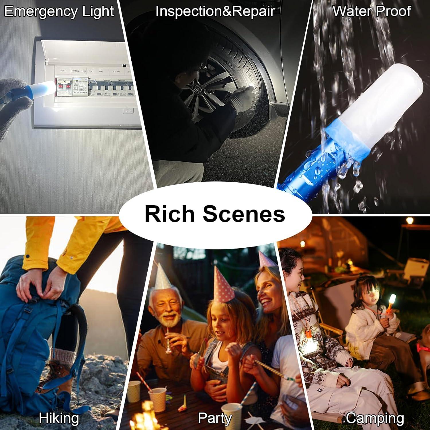 Linterna de Camping BOCPARTS Rocket03 LED Portátil 3 Modos