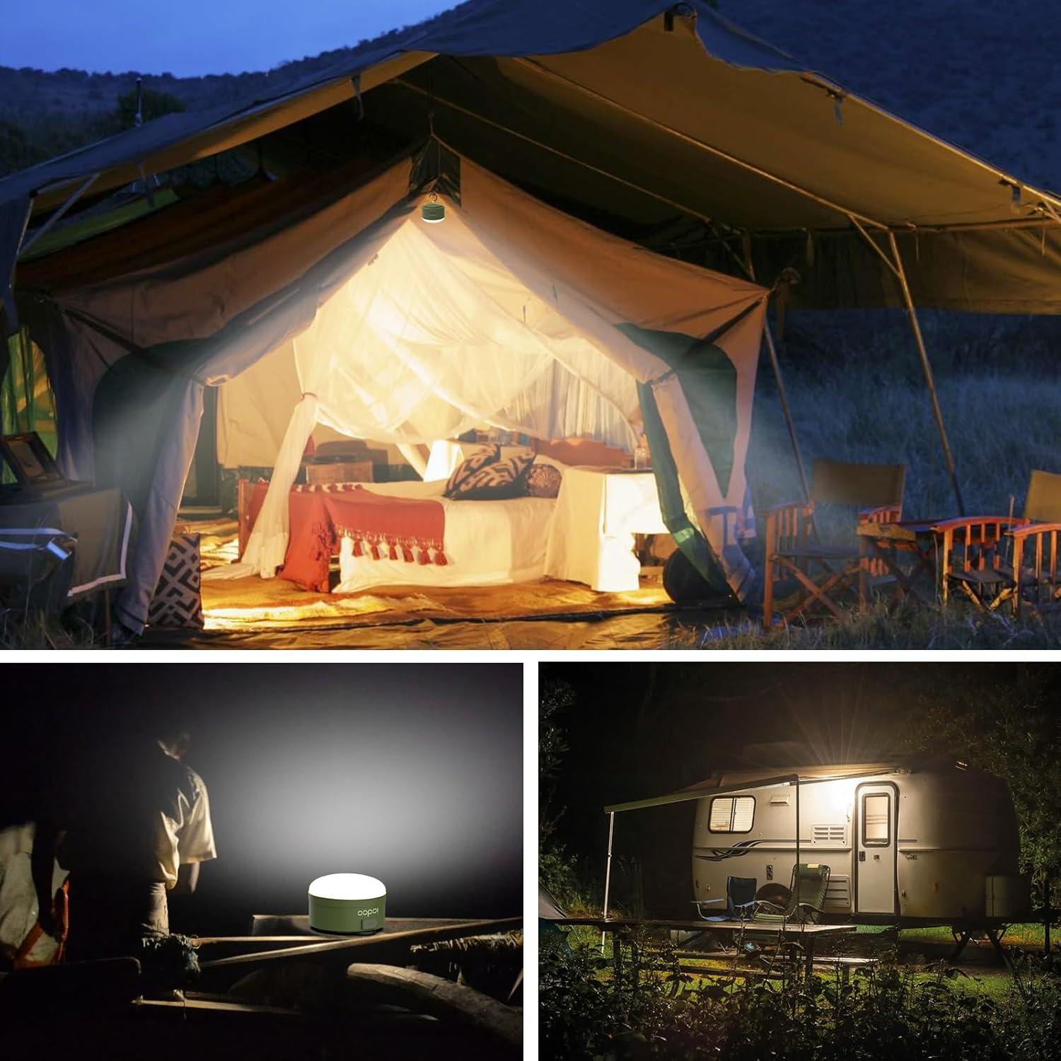 Linterna de Camping Recargable Iodoo 3000mAh 2000LM IP45