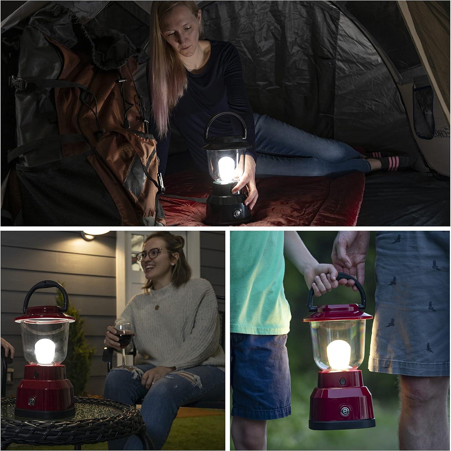 Linterna de Camping LED Enbrighten Grande 800 Lúmenes USB