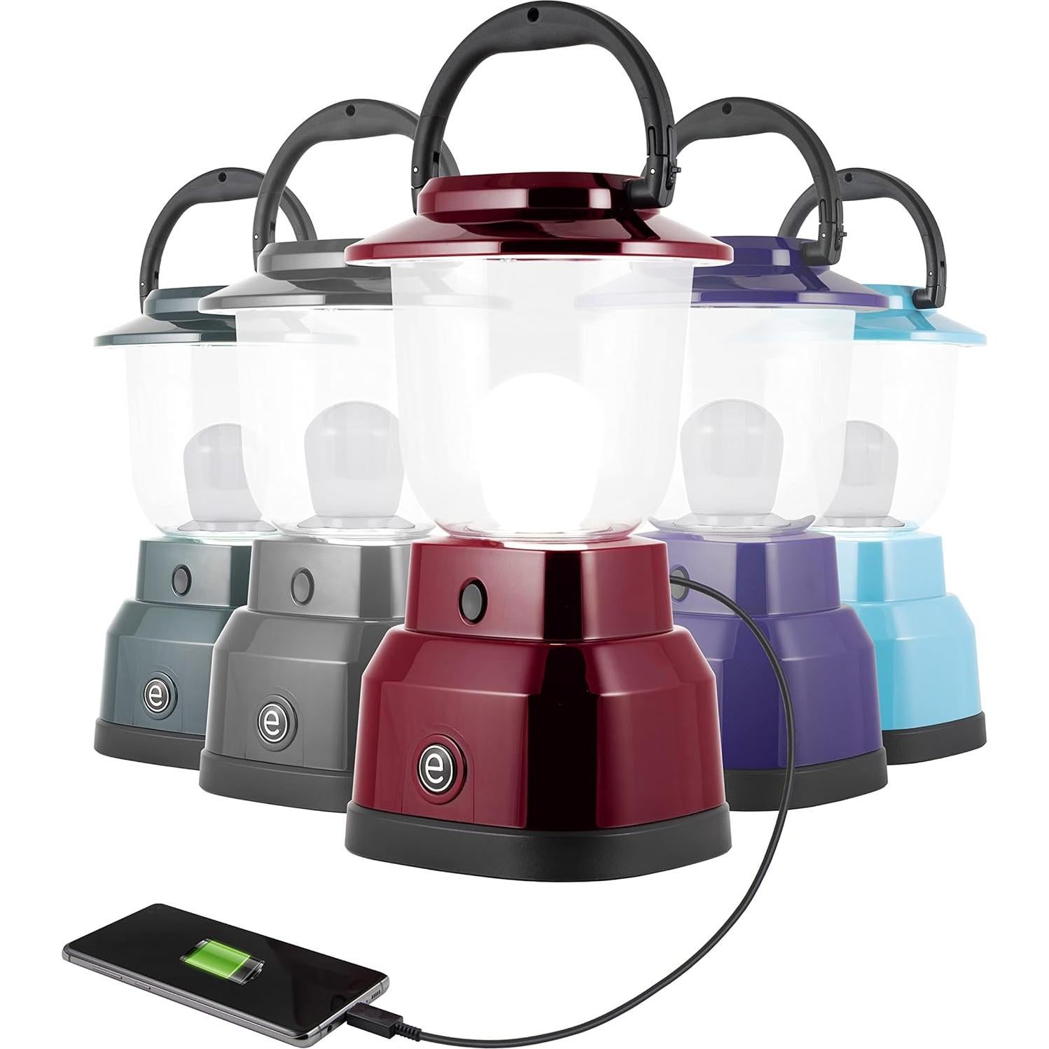 Linterna de Camping LED Enbrighten Grande 800 Lúmenes USB