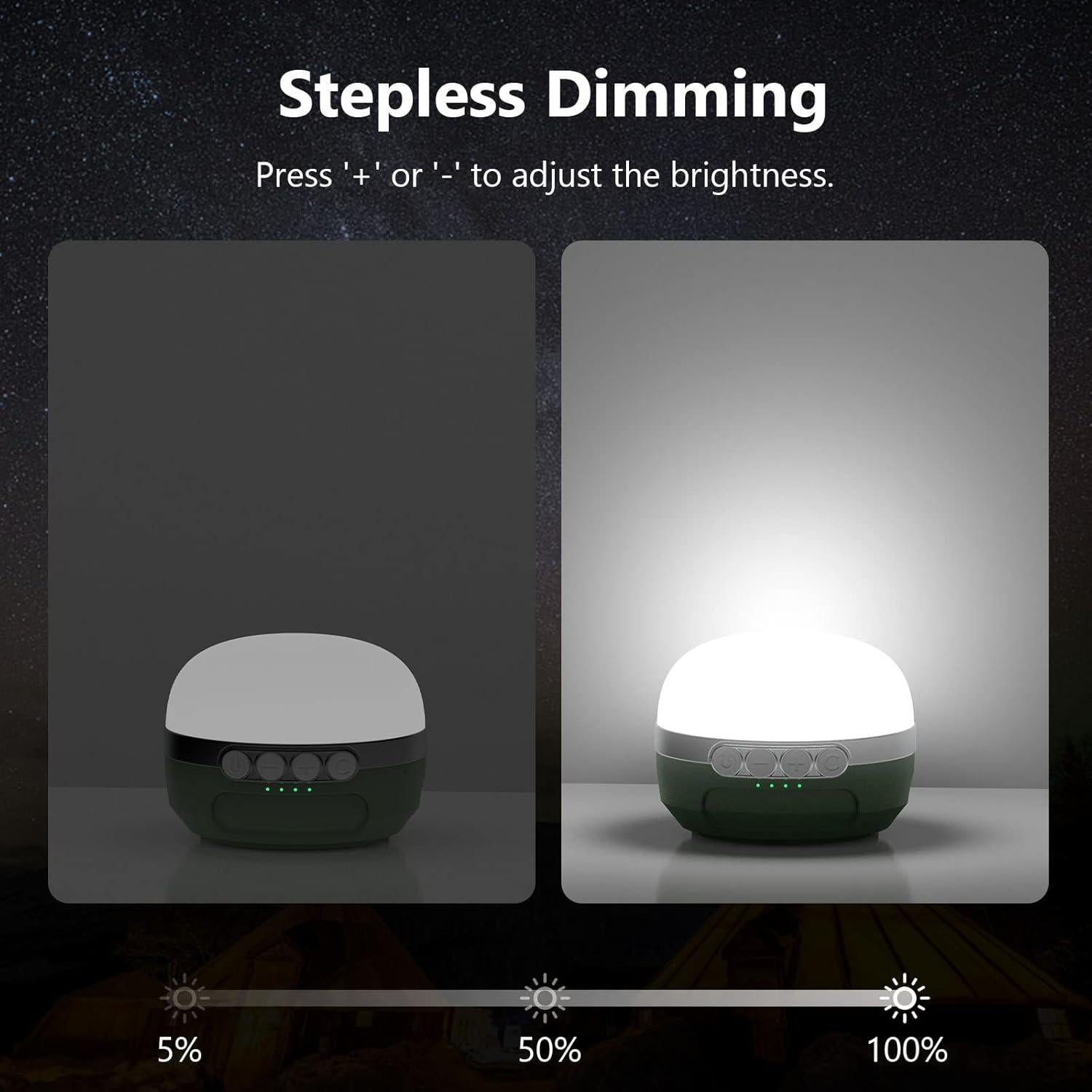 Linterna de Camping LED JOYEKY 8400mAh RGB Impermeable