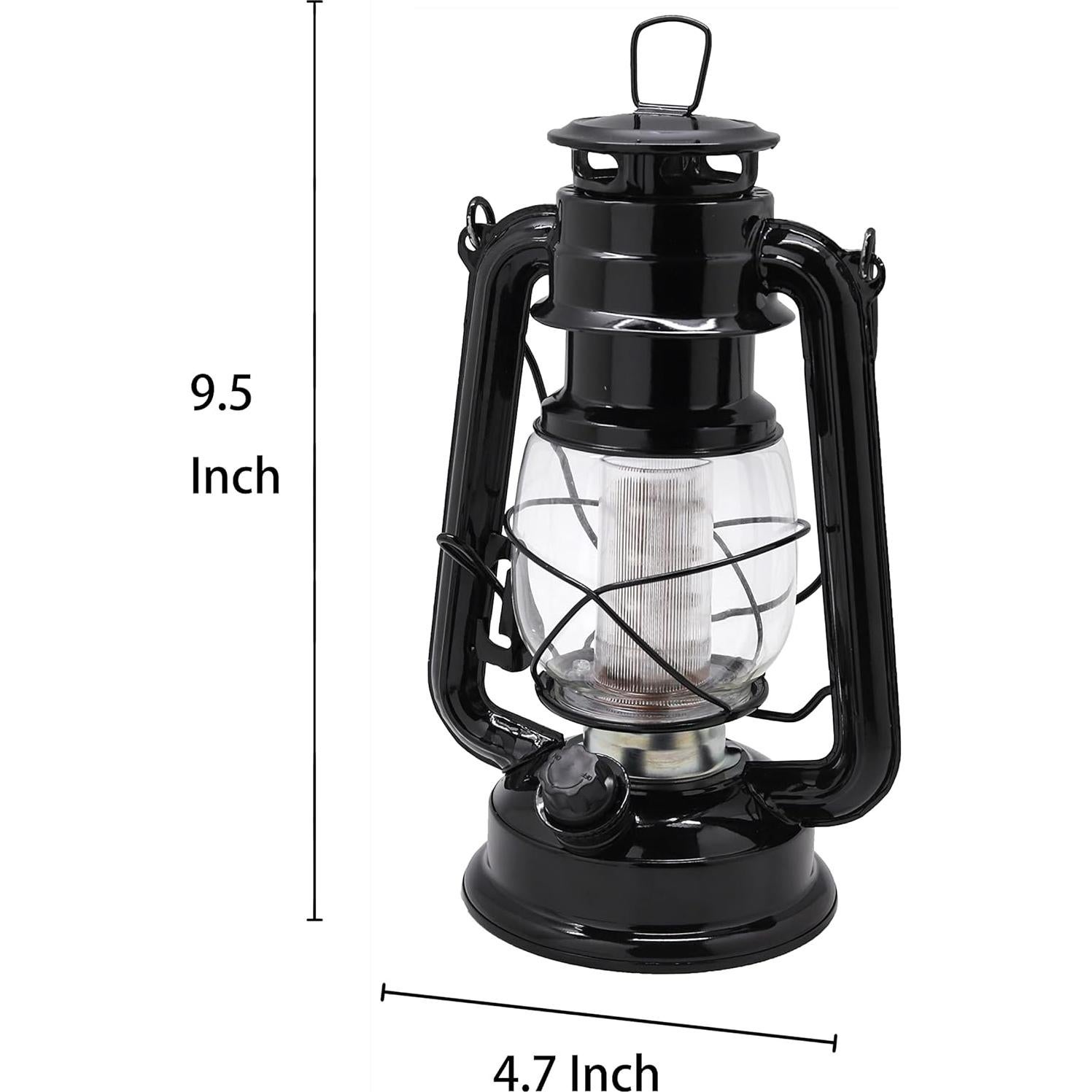 Linterna Vintage LED YAKii Colgante Metal 12 LED Luz Fría
