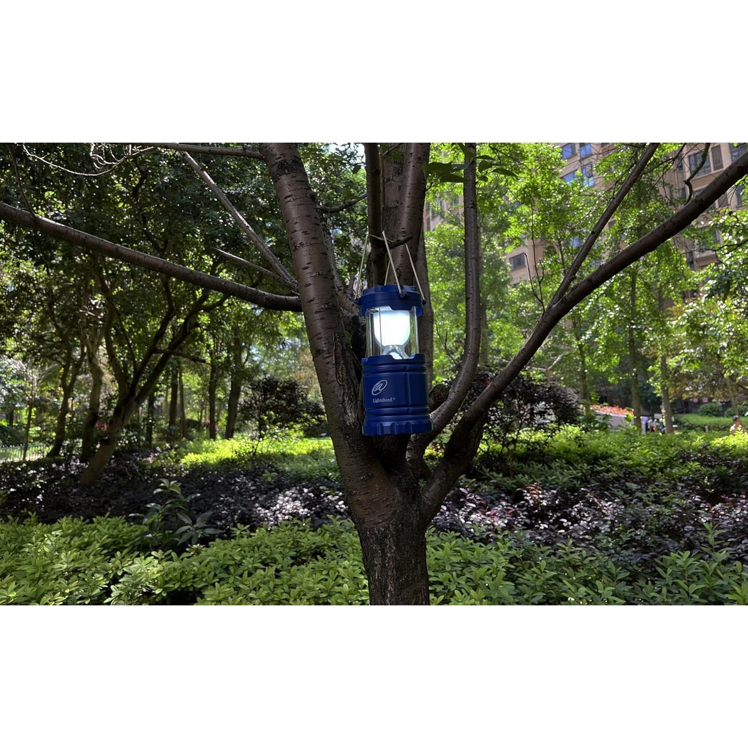 Linterna LED portátil Lightahead, juego de 4 colores, 146 lúmenes