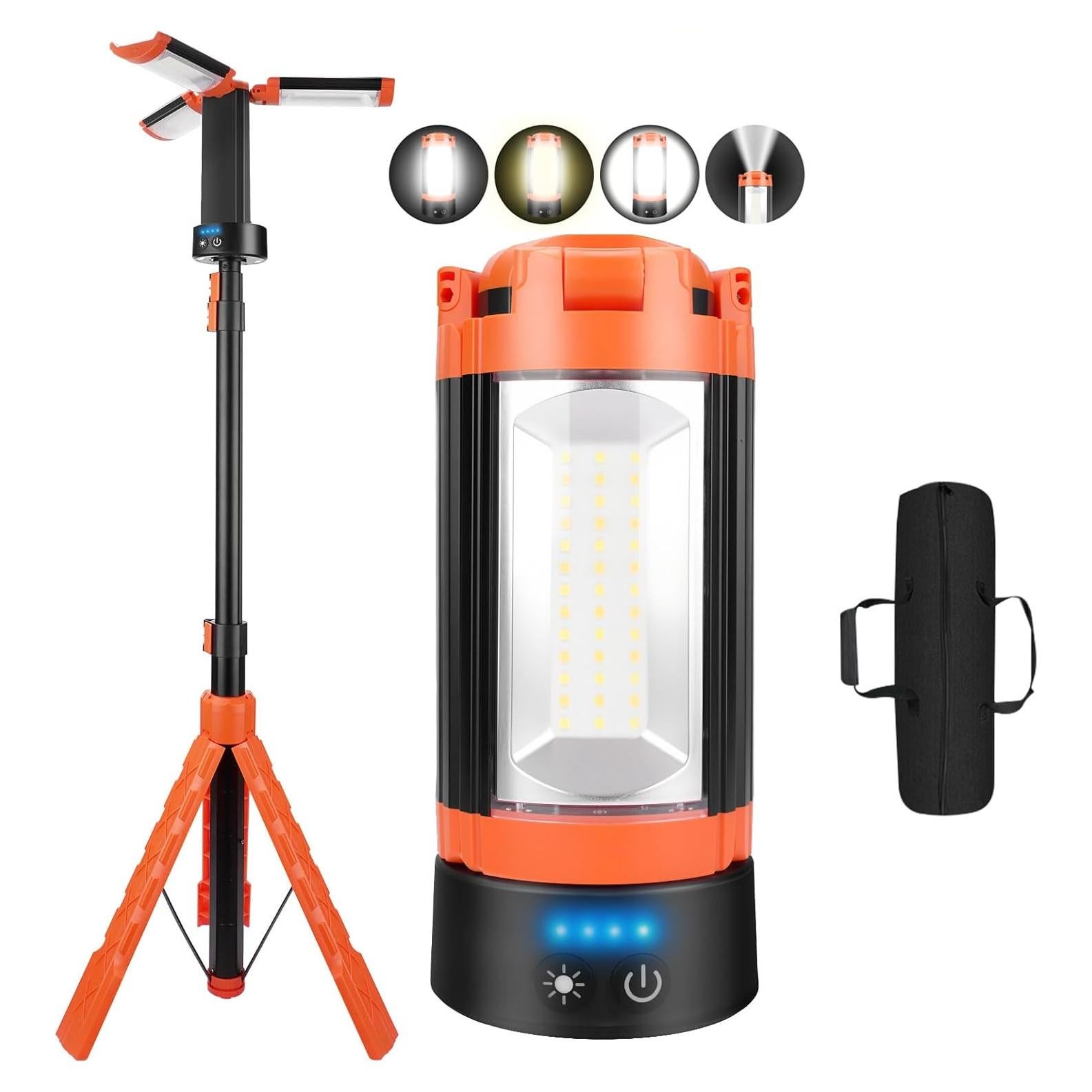 Luz de Camping Recargable Senduzll01 5000LM 100W USB-C 48H