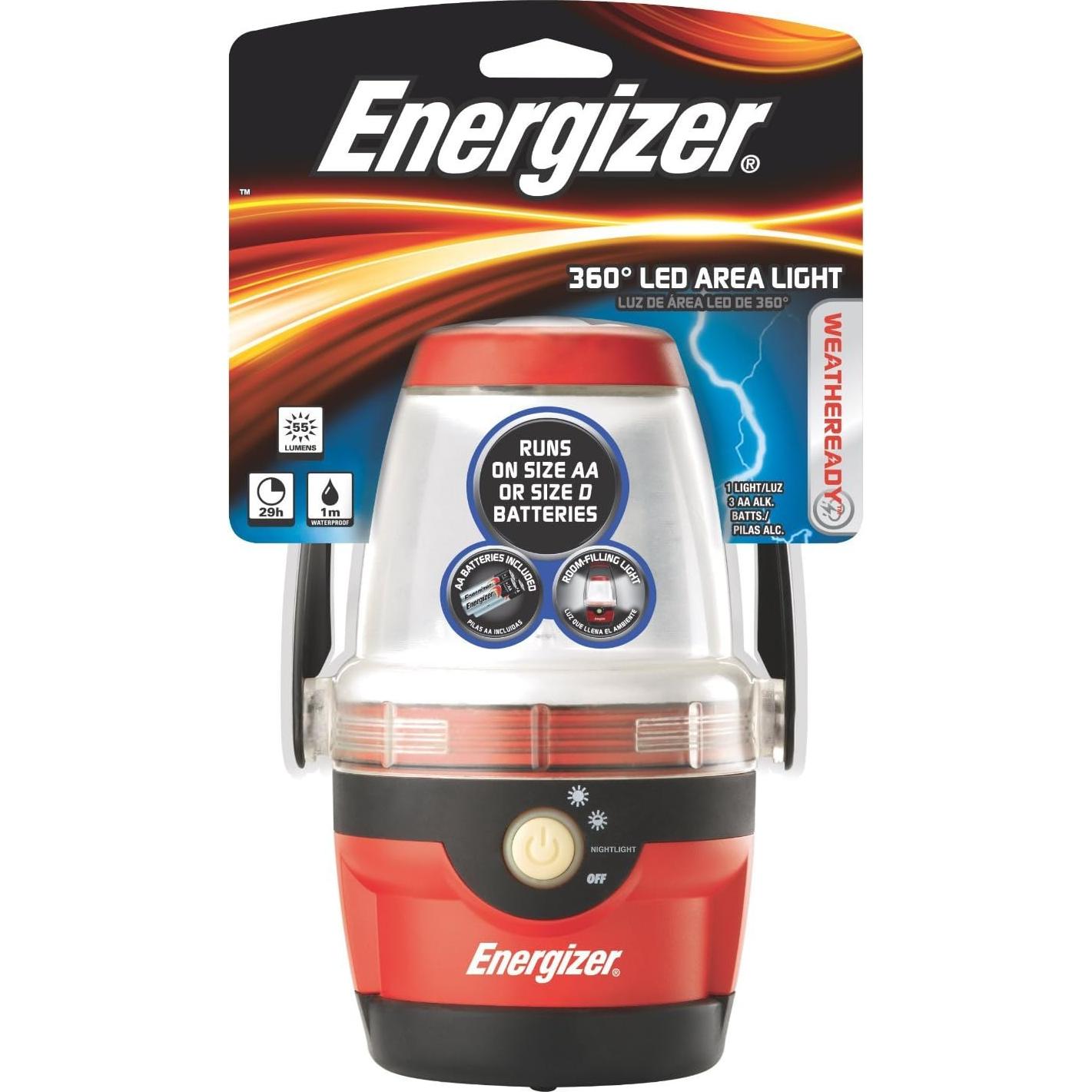Linterna LED Impermeable Energizer Weatheready 180 Lúmenes