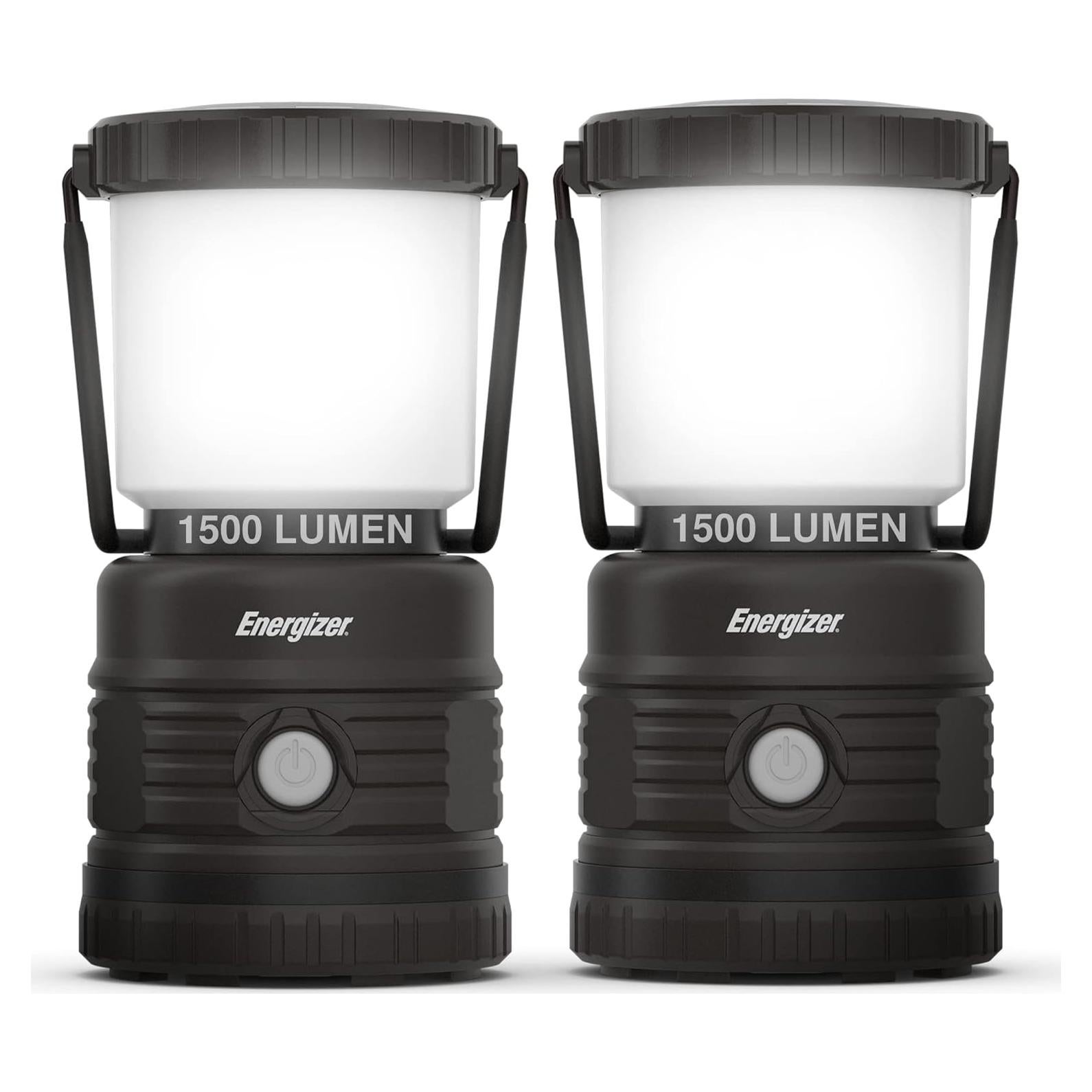 Lámpara LED Energizer X1500 - Paquete de 2, 1500 lúmenes, IPX4