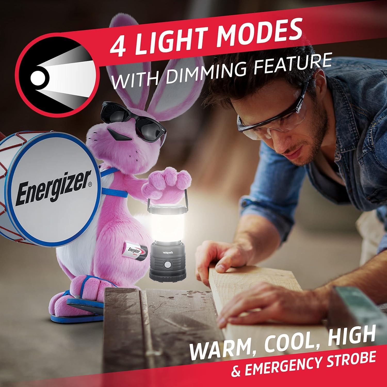 Lámpara LED Energizer X1500 - Paquete de 2, 1500 lúmenes, IPX4