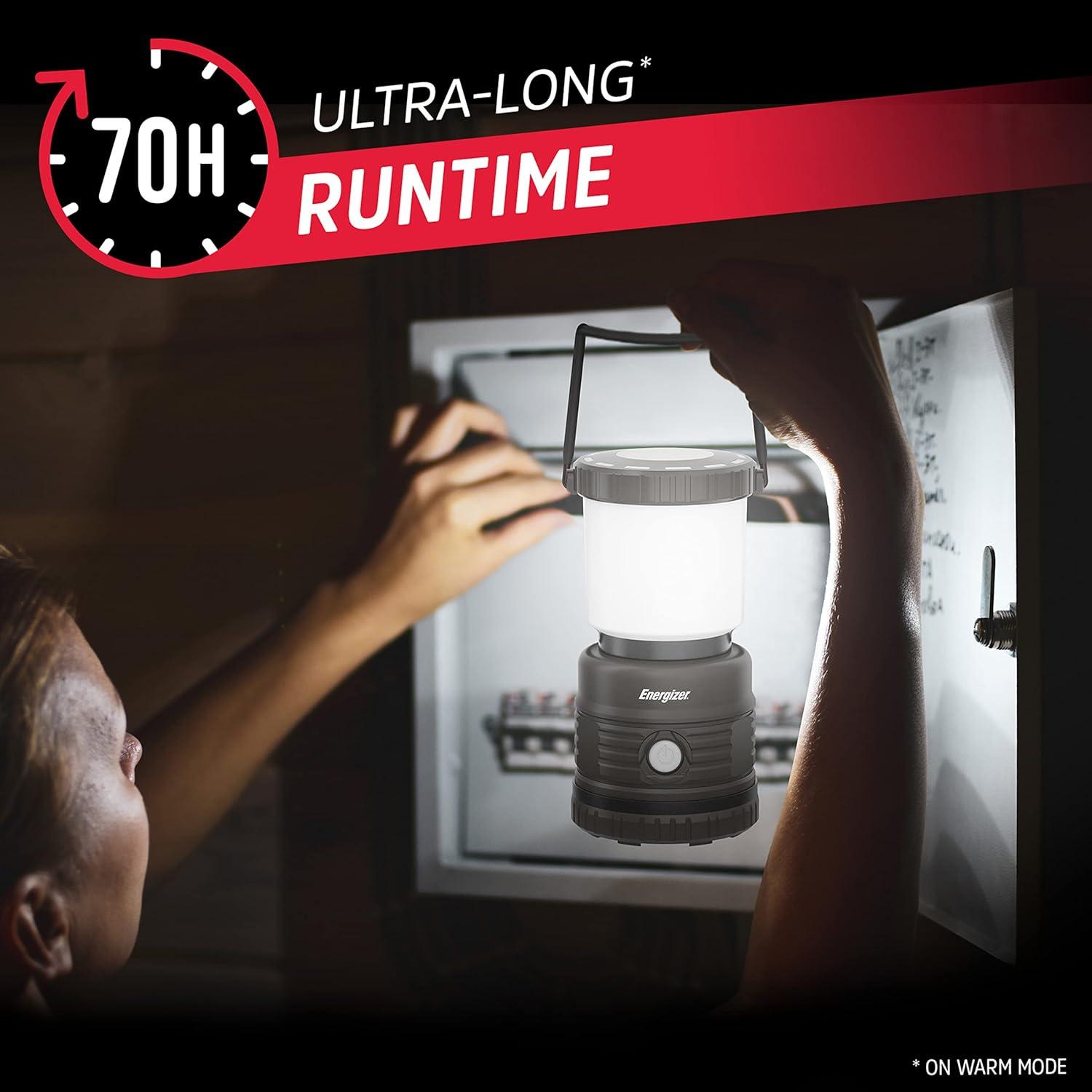 Lámpara LED Energizer X1500 - Paquete de 2, 1500 lúmenes, IPX4