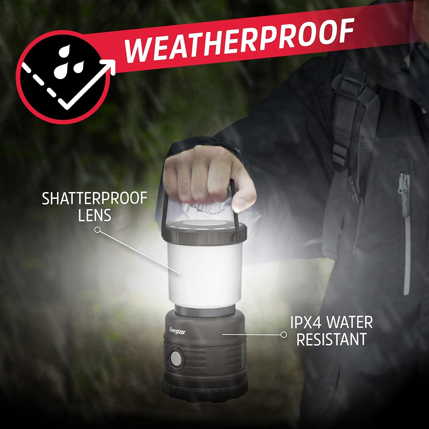 Lámpara LED Energizer X1500 - Paquete de 2, 1500 lúmenes, IPX4