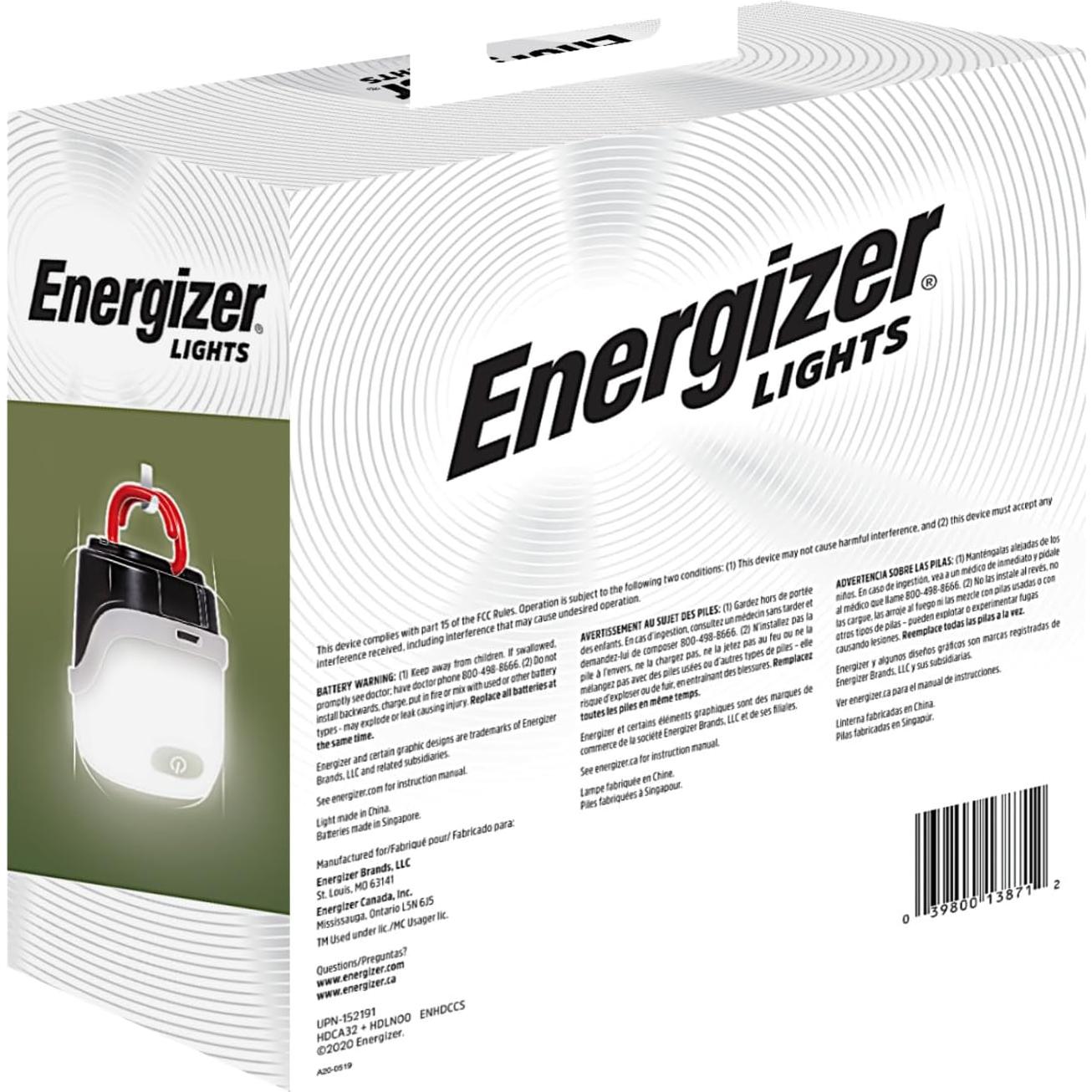 Linterna Frontal Energizer Vision HD+ LED 260 Lúmenes IPX4