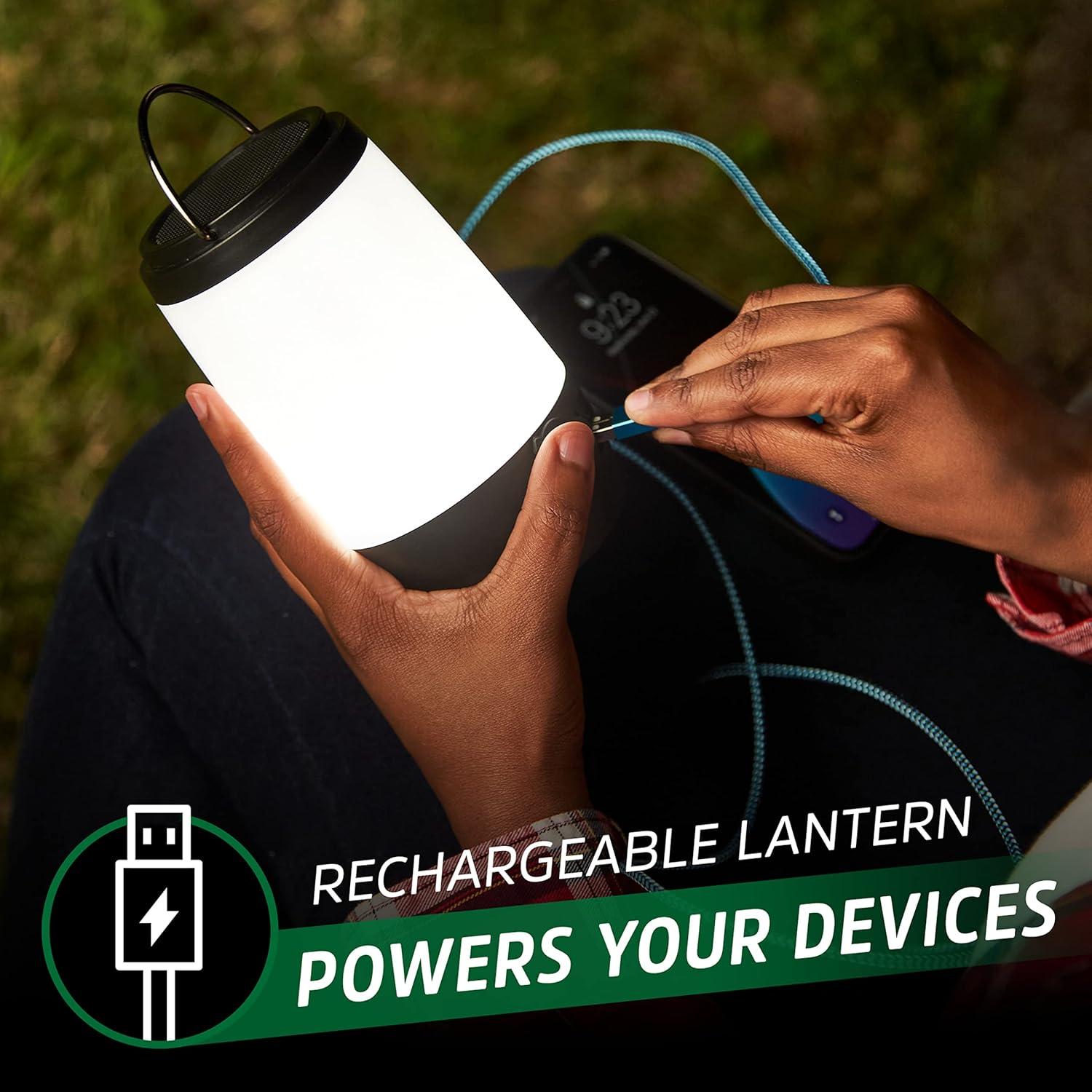 Lámpara LED Recargable Energizer con Altavoz Bluetooth IPX4