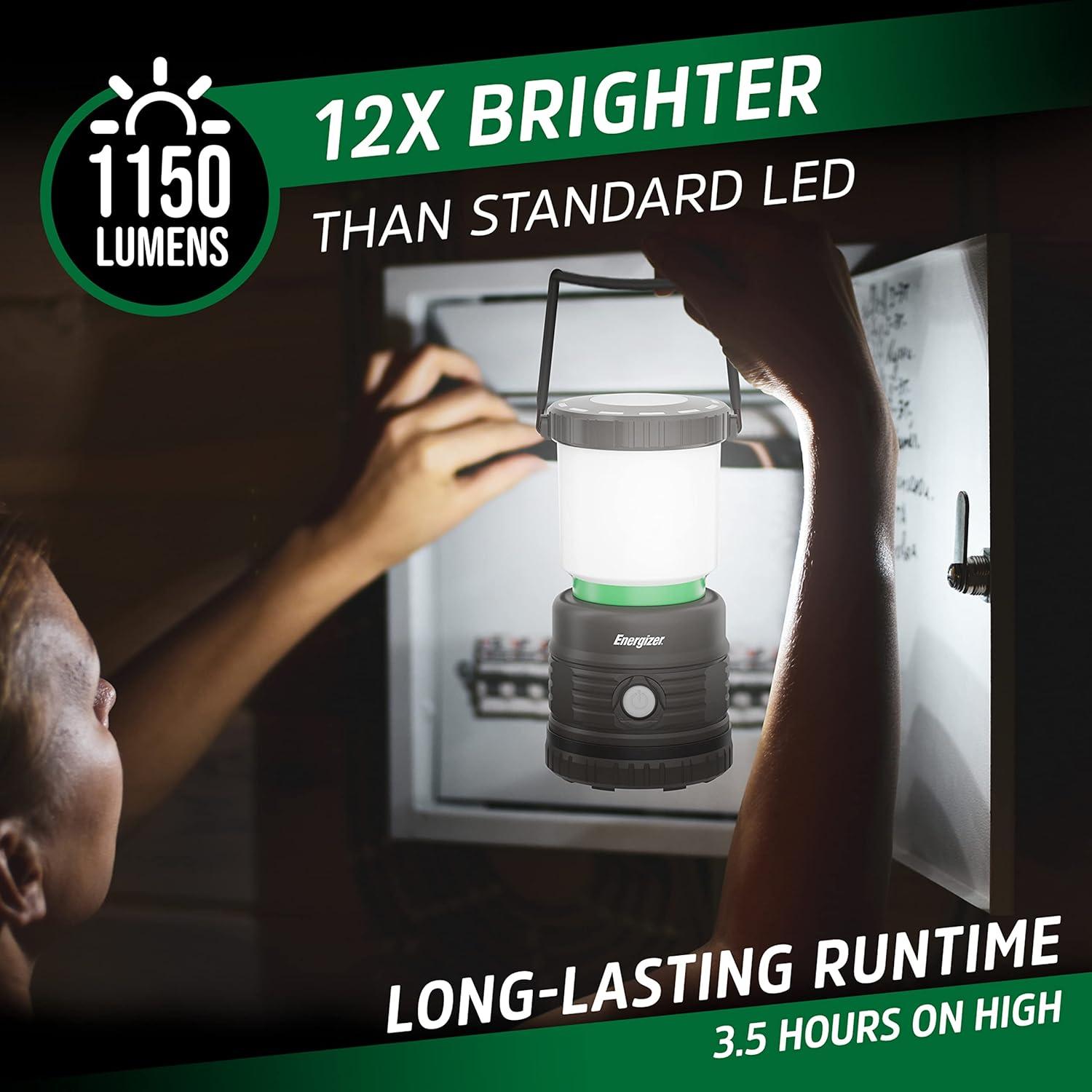 Lámpara de Camping LED Energizer X1000, 1150 Lúmenes, IPX4