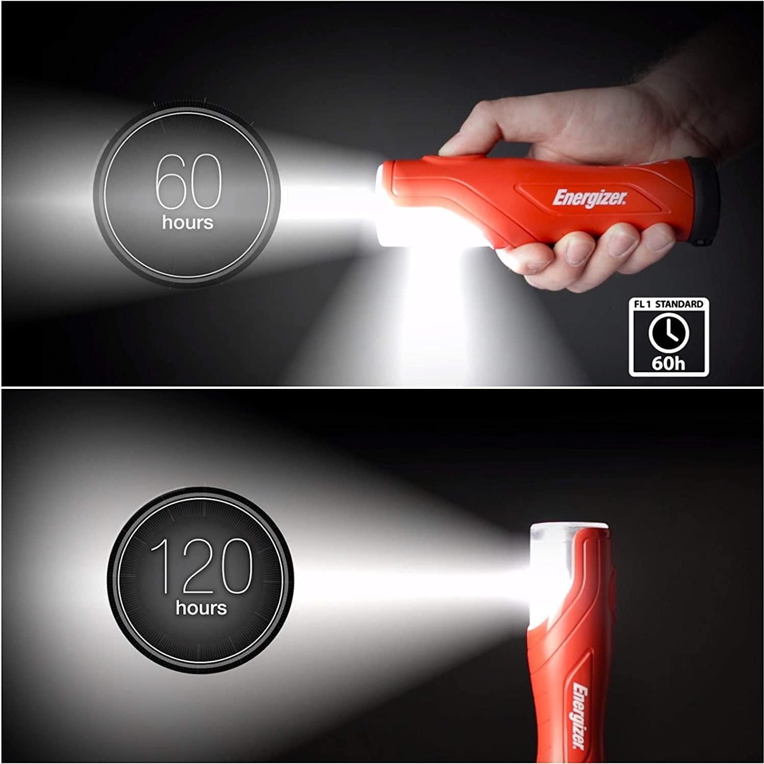 Linterna LED de mano Energizer WeatherReady 100 lúmenes IPX7
