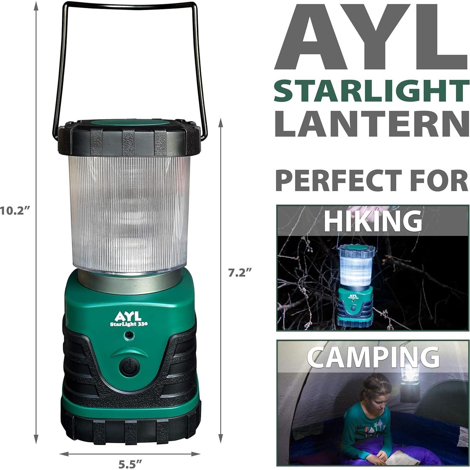 Linterna LED AYL Starlight 1000 Lúmenes Resistente al Agua