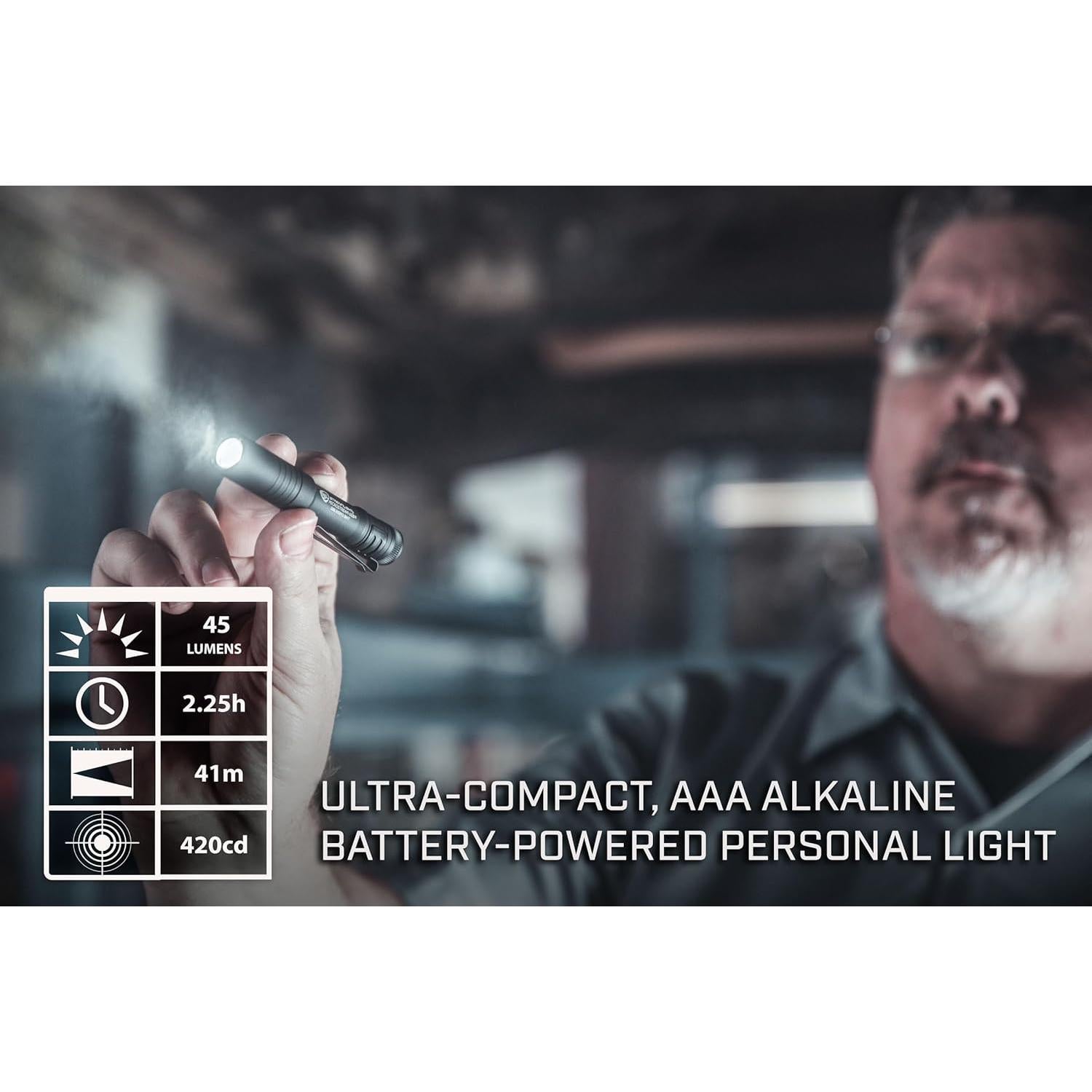 Linterna de Bolsillo Streamlight 66318 45 Lúmenes Negra