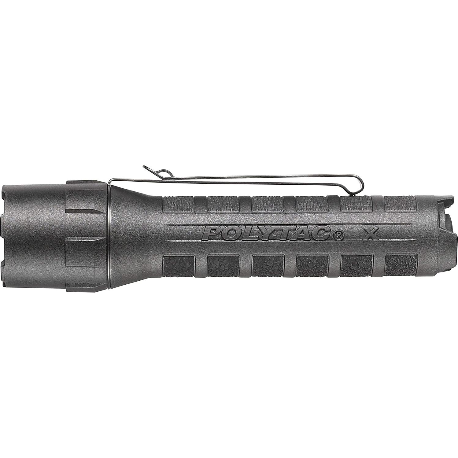 Linterna Táctica Streamlight PolyTac X USB 600 Lúmenes Negra