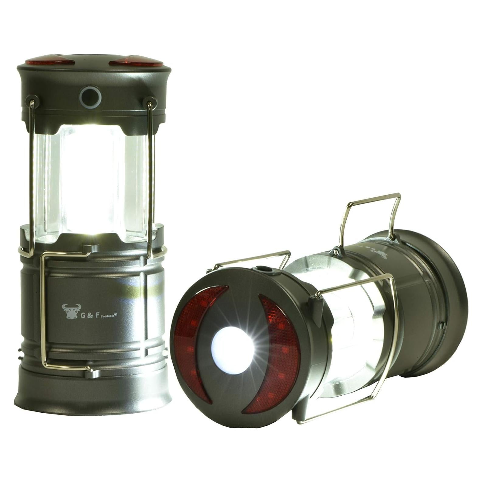 Paquete de 2 Linternas LED G & F Products 200 Lúmenes