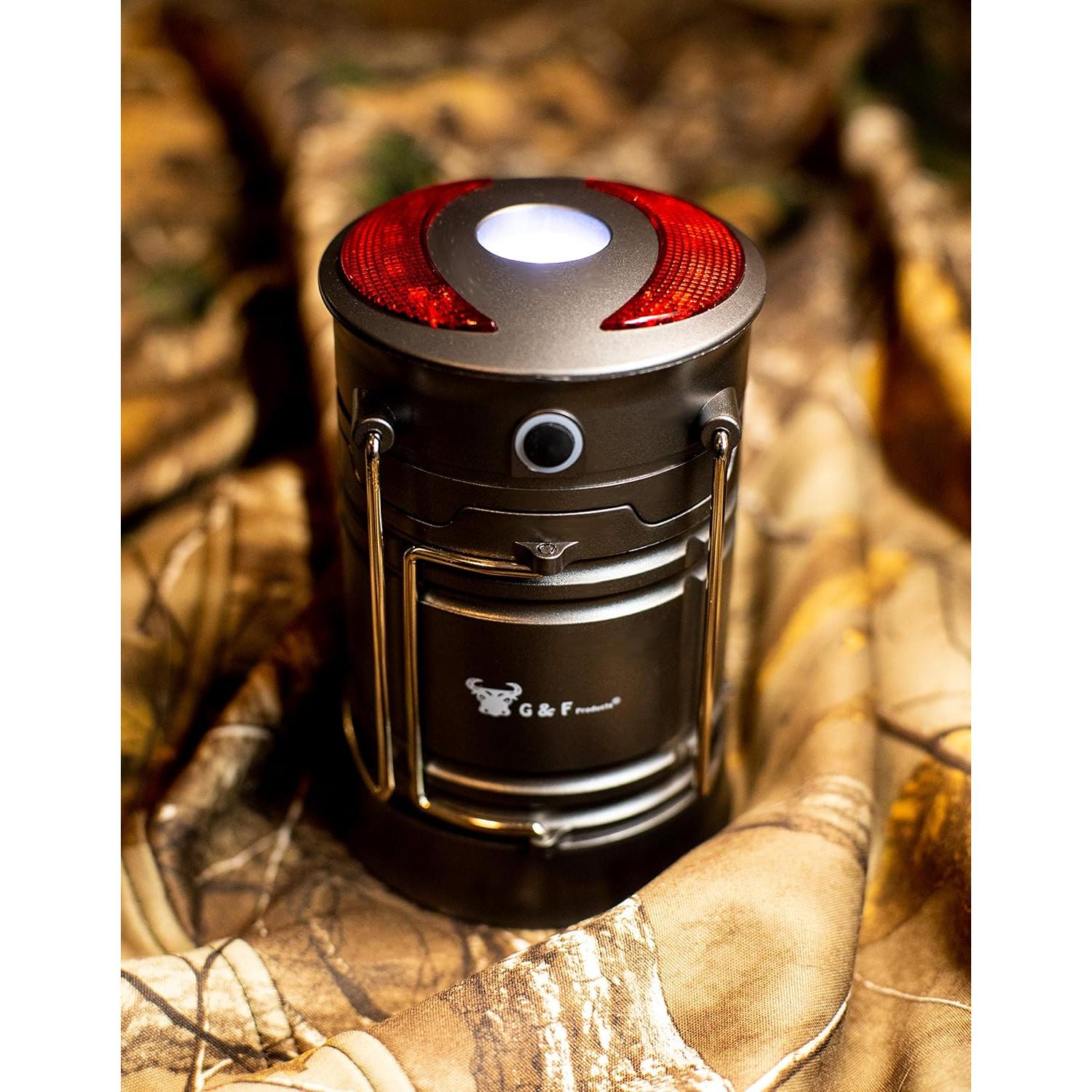 Paquete de 2 Linternas LED G & F Products 200 Lúmenes