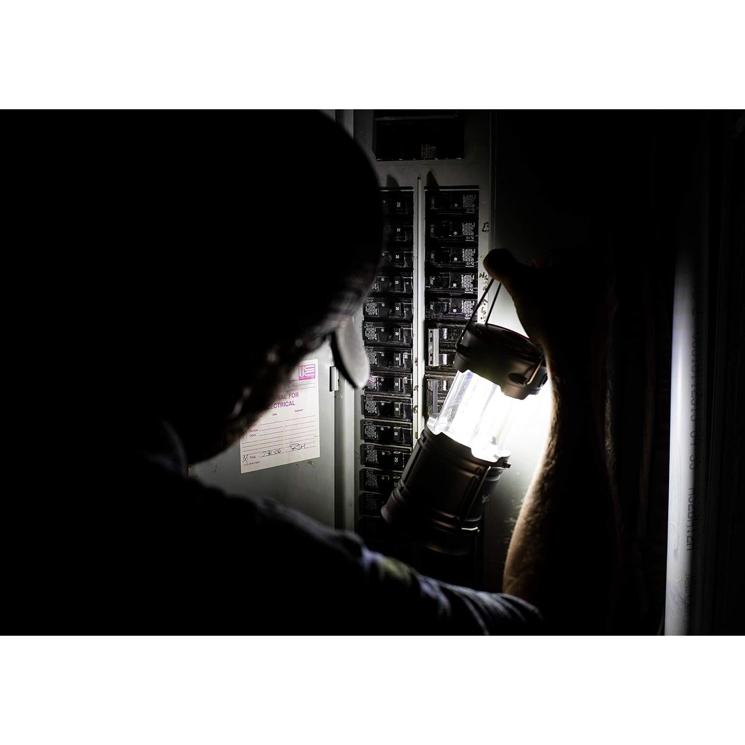 Paquete de 2 Linternas LED G & F Products 200 Lúmenes