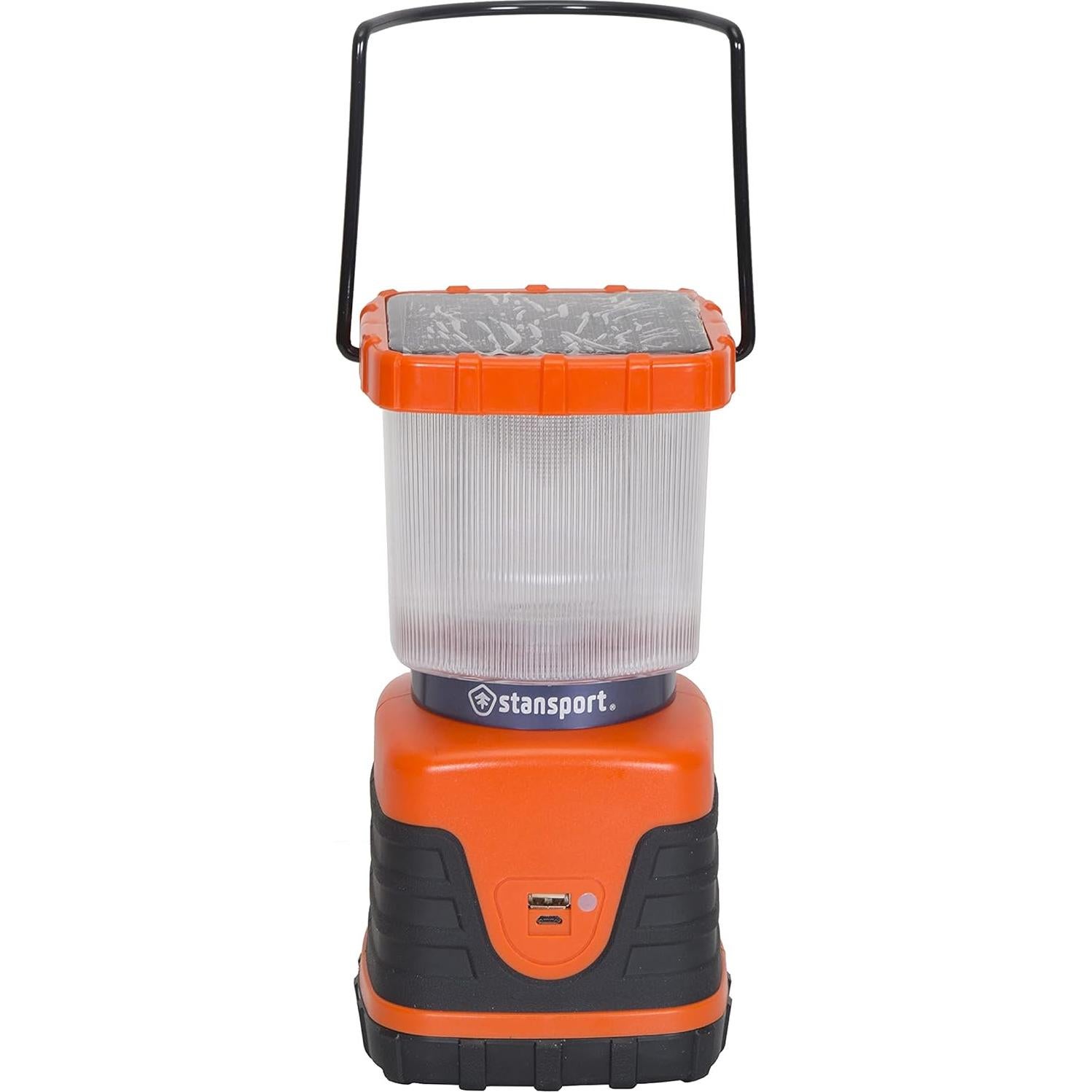 Linterna Solar Stansport 600 Lúmenes Recargable 5W