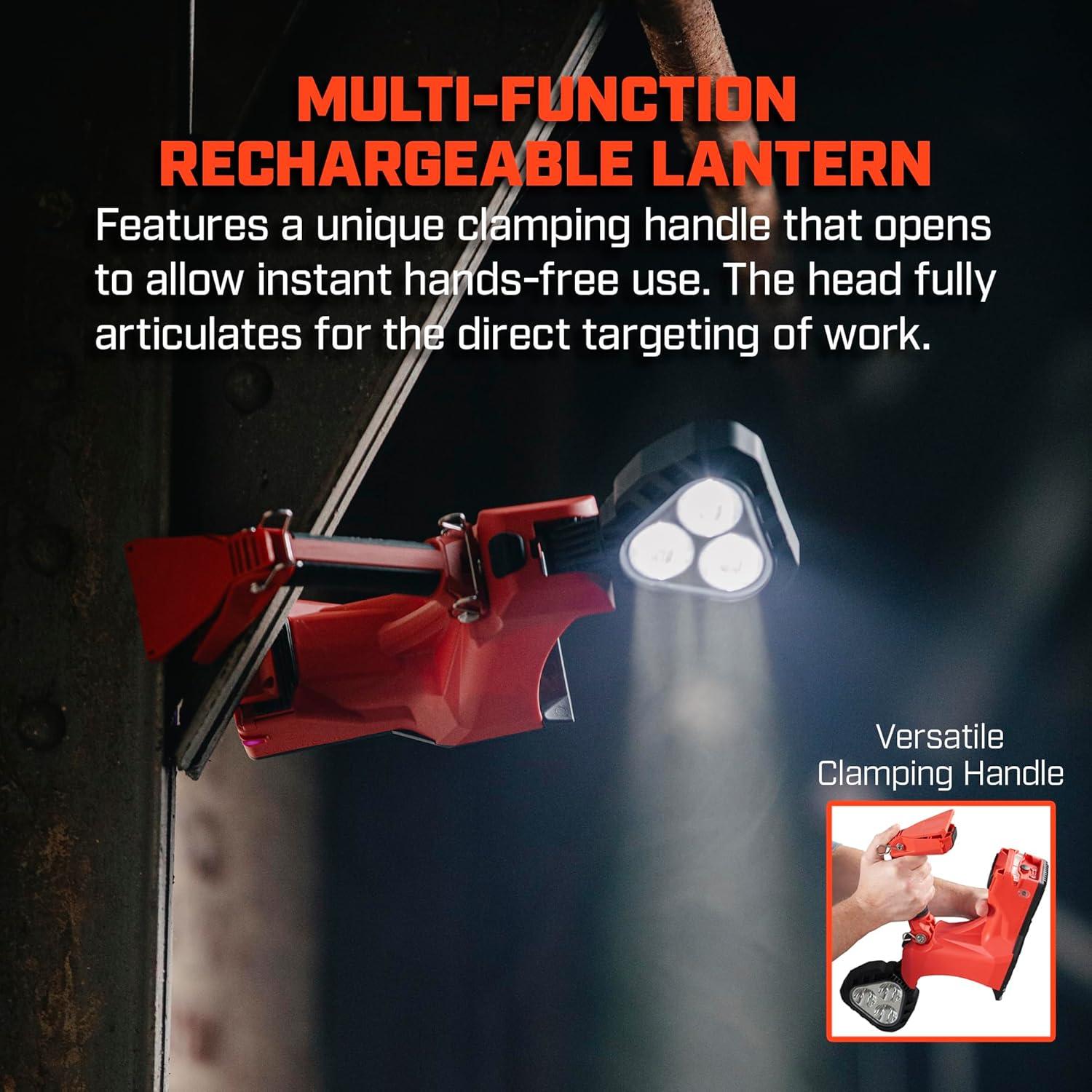 Linterna Recargable Streamlight Vulcan Clutch 1700 Lúmenes Amarillo