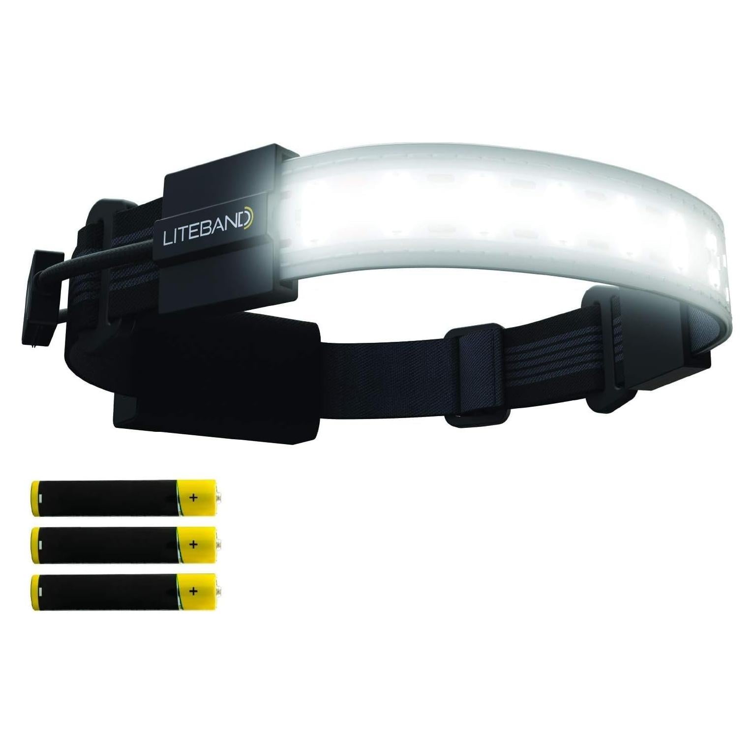 Linterna Frontal LED Liteband FLEX 300 Lúmenes, 3 AAA