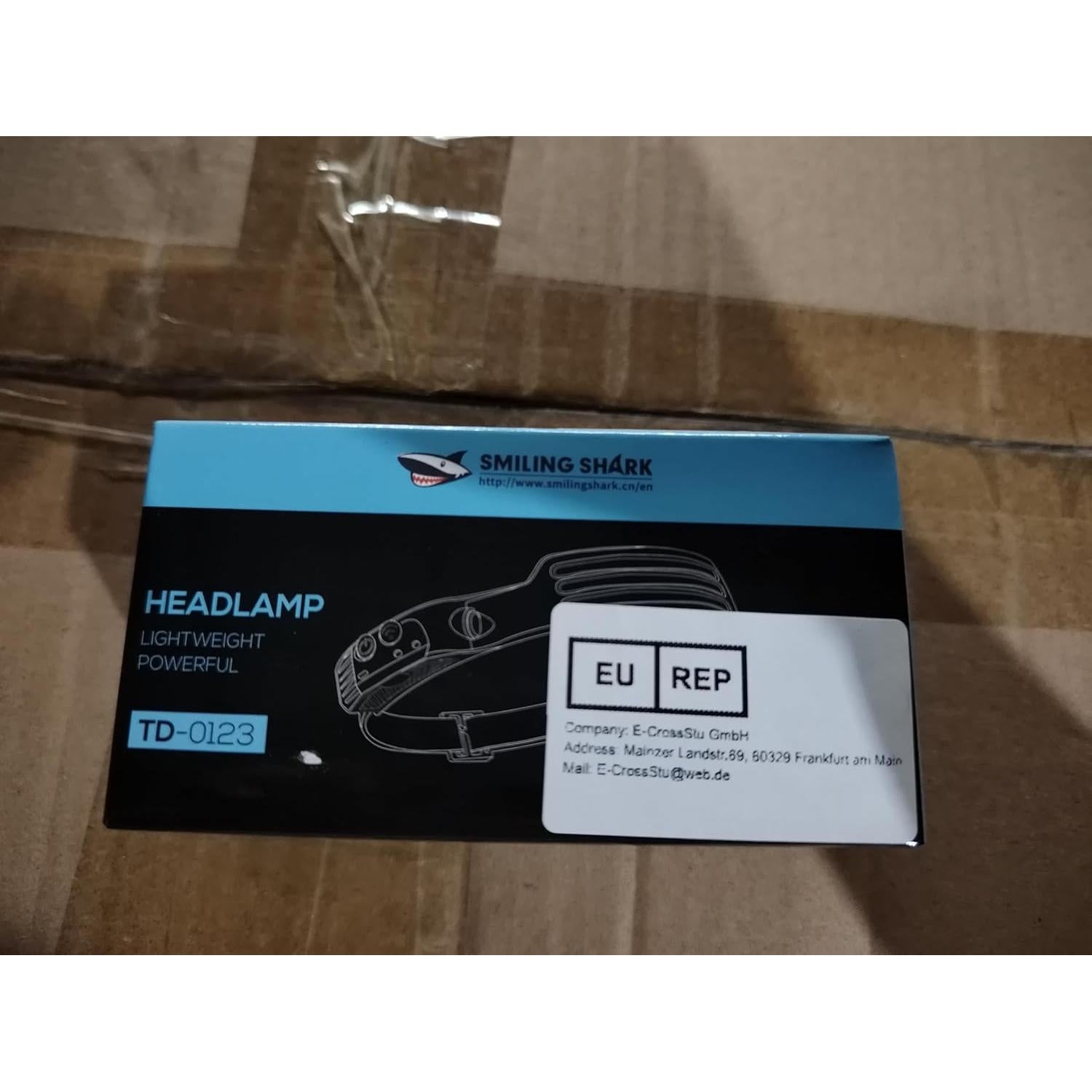 Linterna Frontal LED Smiling Shark Multicolor 5000 Lúmenes