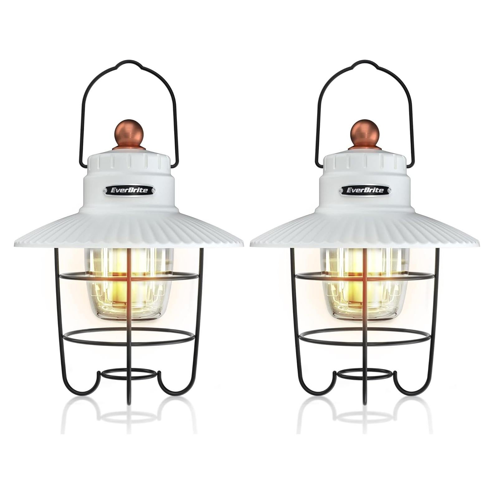 Linterna LED Recargable EverBrite Vintage 550 Lúmenes - Paquete de 2