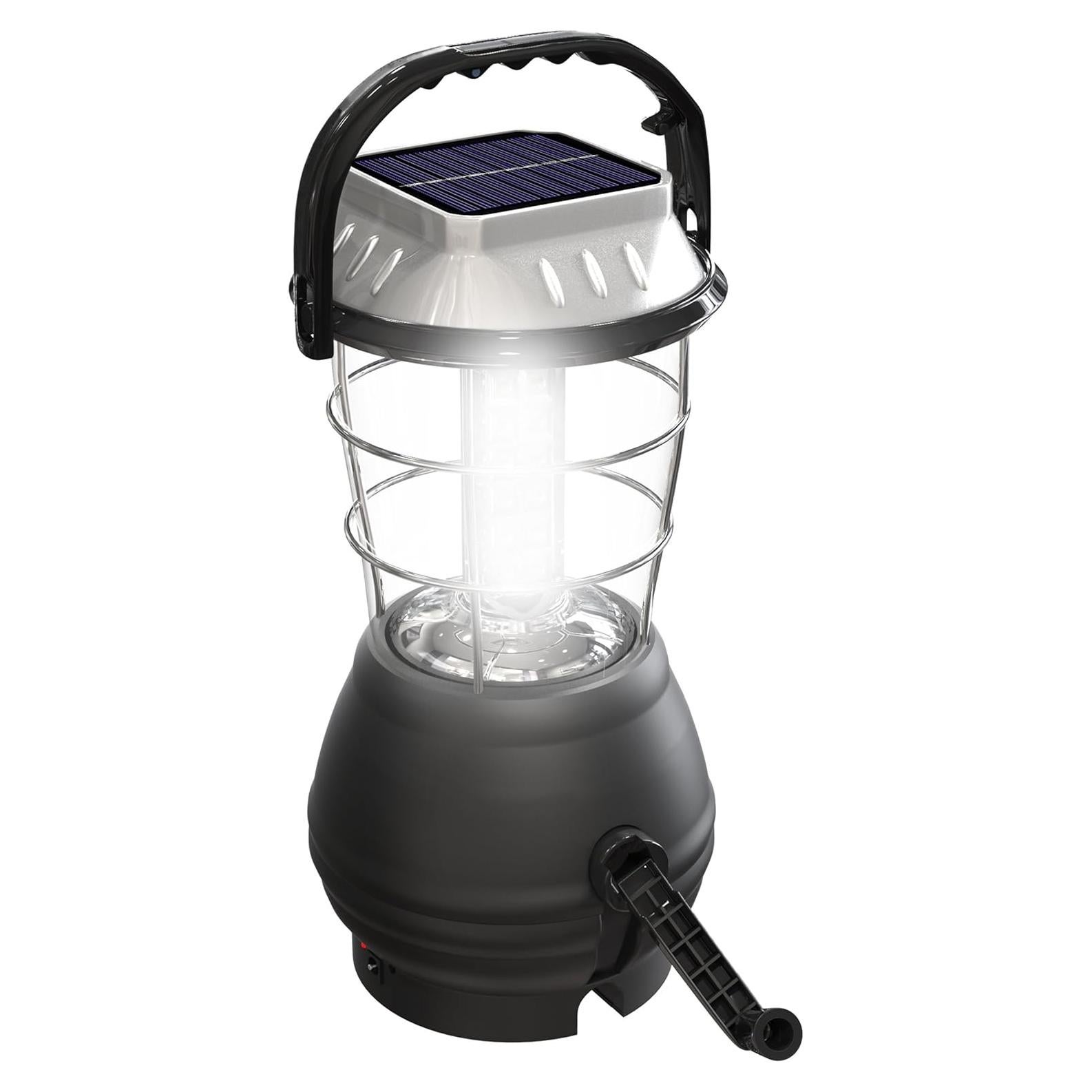 Linterna Solar y Dynamo Whetstone 180 Lúmenes Recargable