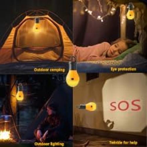 Luz de Camping KINUR CAMP H Ámbar Suave Portátil 75g