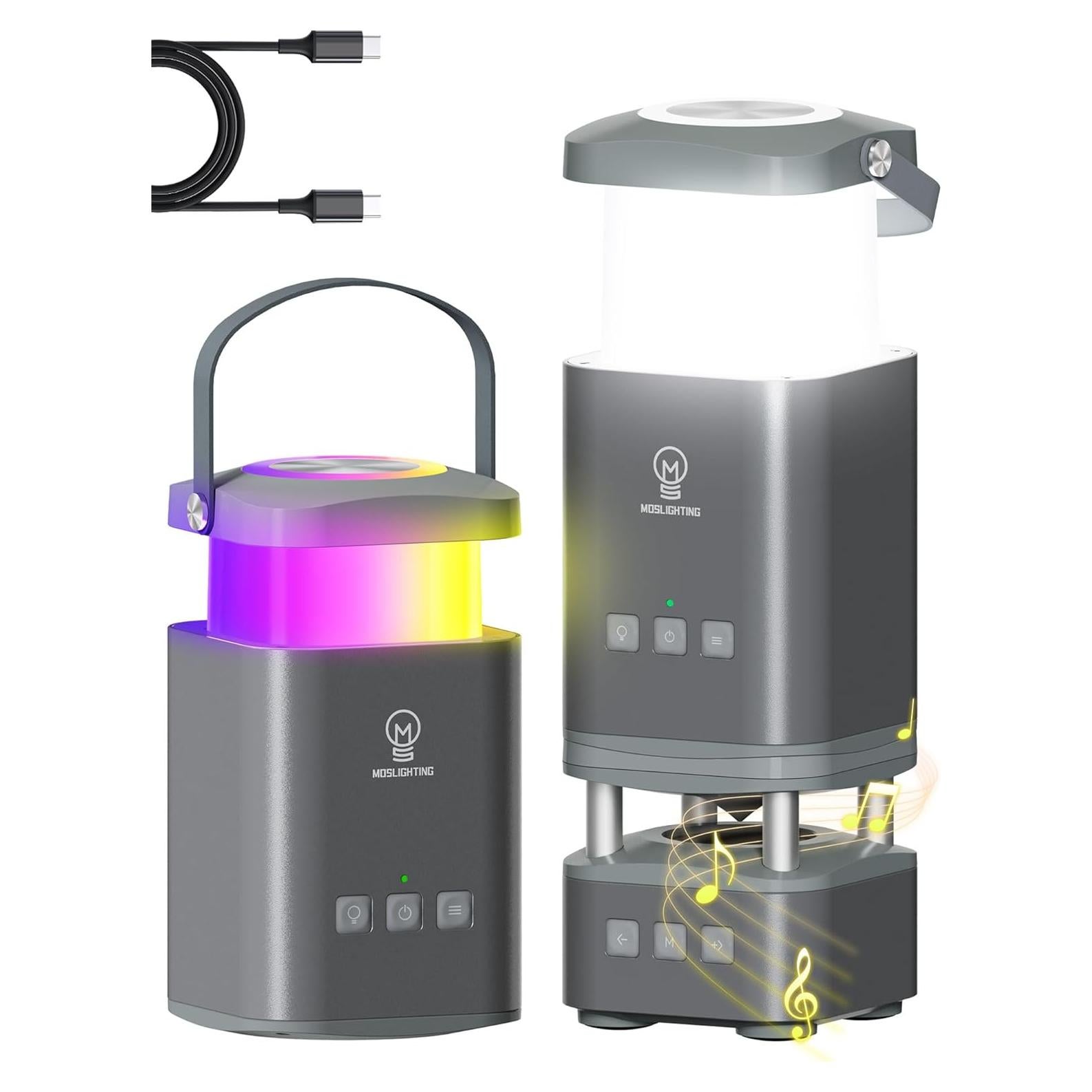 Linterna Camping LED Recargable Moslighting 10000mAh IP44