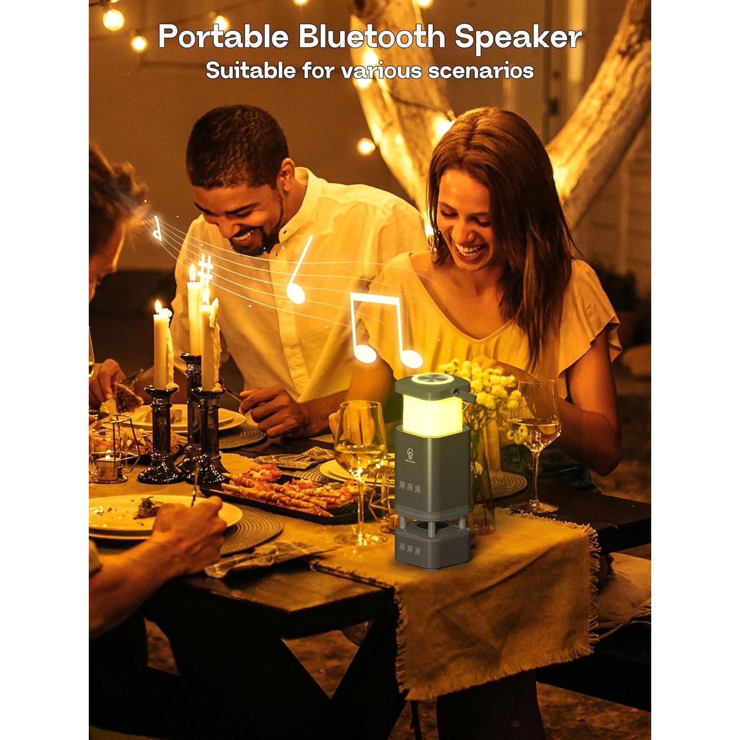 Linterna Camping LED Recargable Moslighting 10000mAh IP44