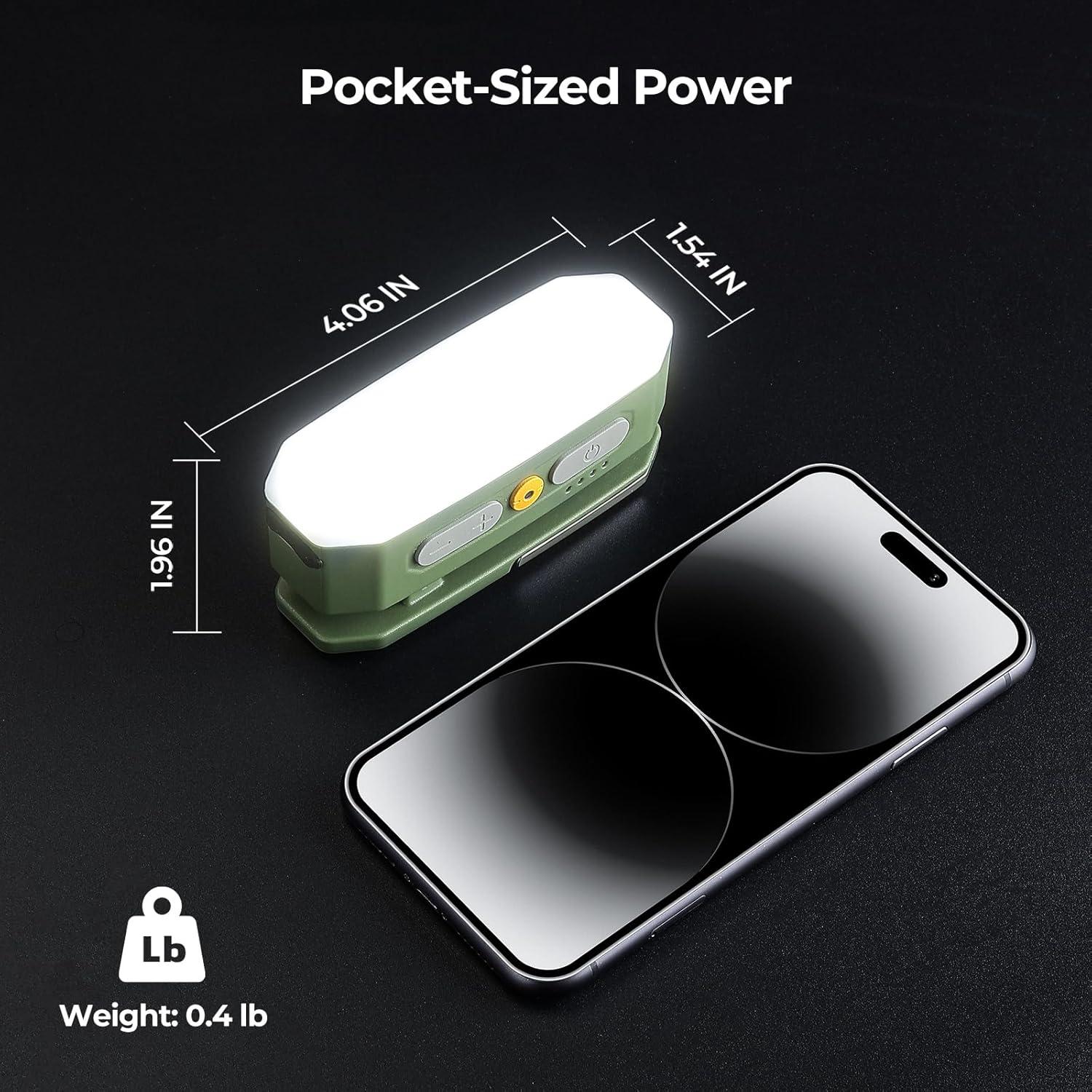 Linterna de Camping BougeRV CL02 Recargable 3200mAh IP65