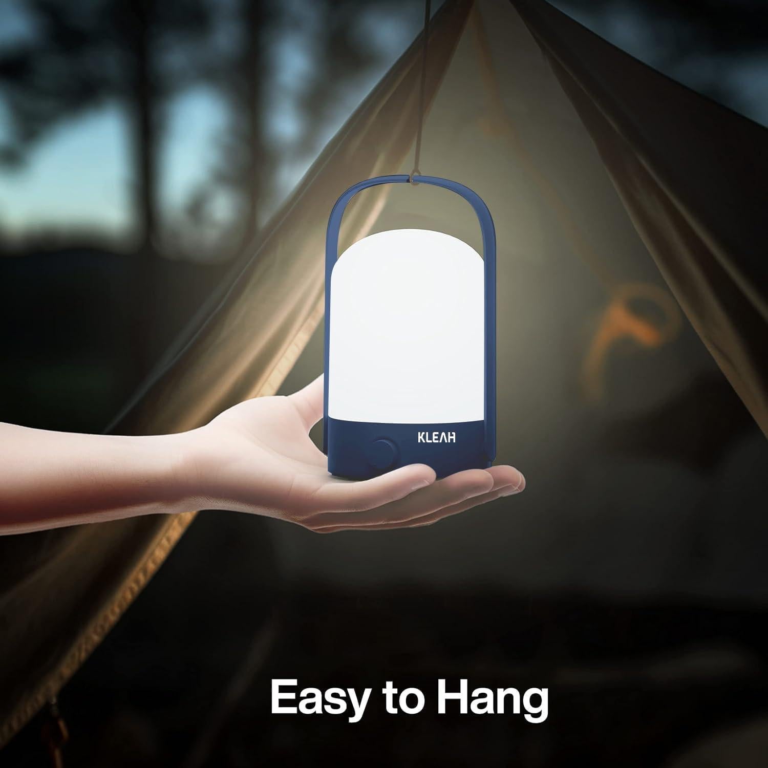 Lámpara de Mesa Inalámbrica KLEAH LED 50hrs Azul