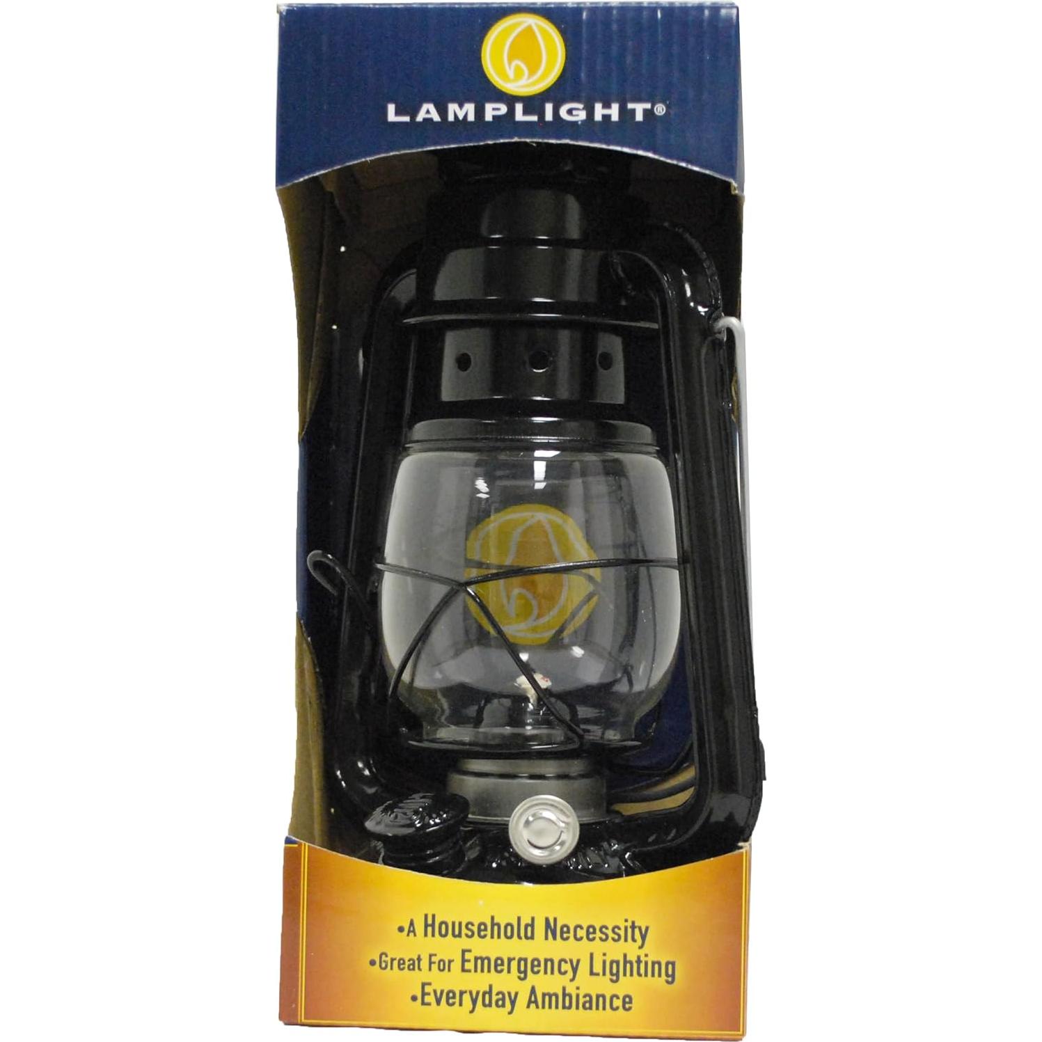 Lámpara de Aceite de Parafina Lamplight 52664 Negra 148.83 ml