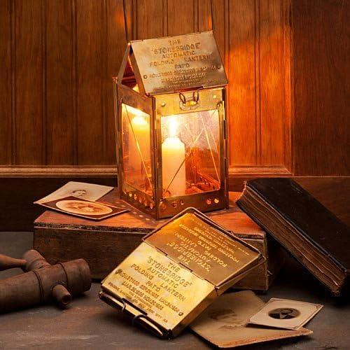 Lámpara de Vela Plegable Kings County Tools - Bronce Vintage